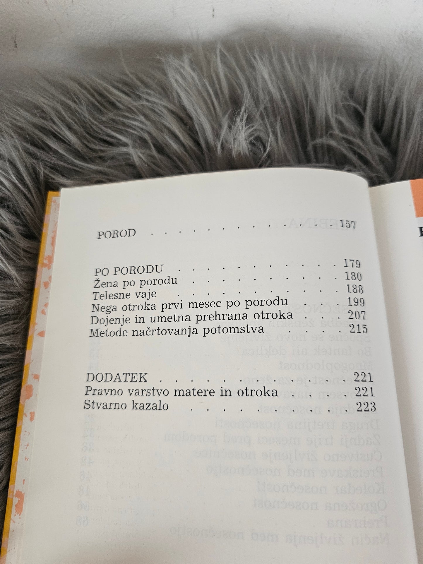 Nosečnost in porod Hermina Klun