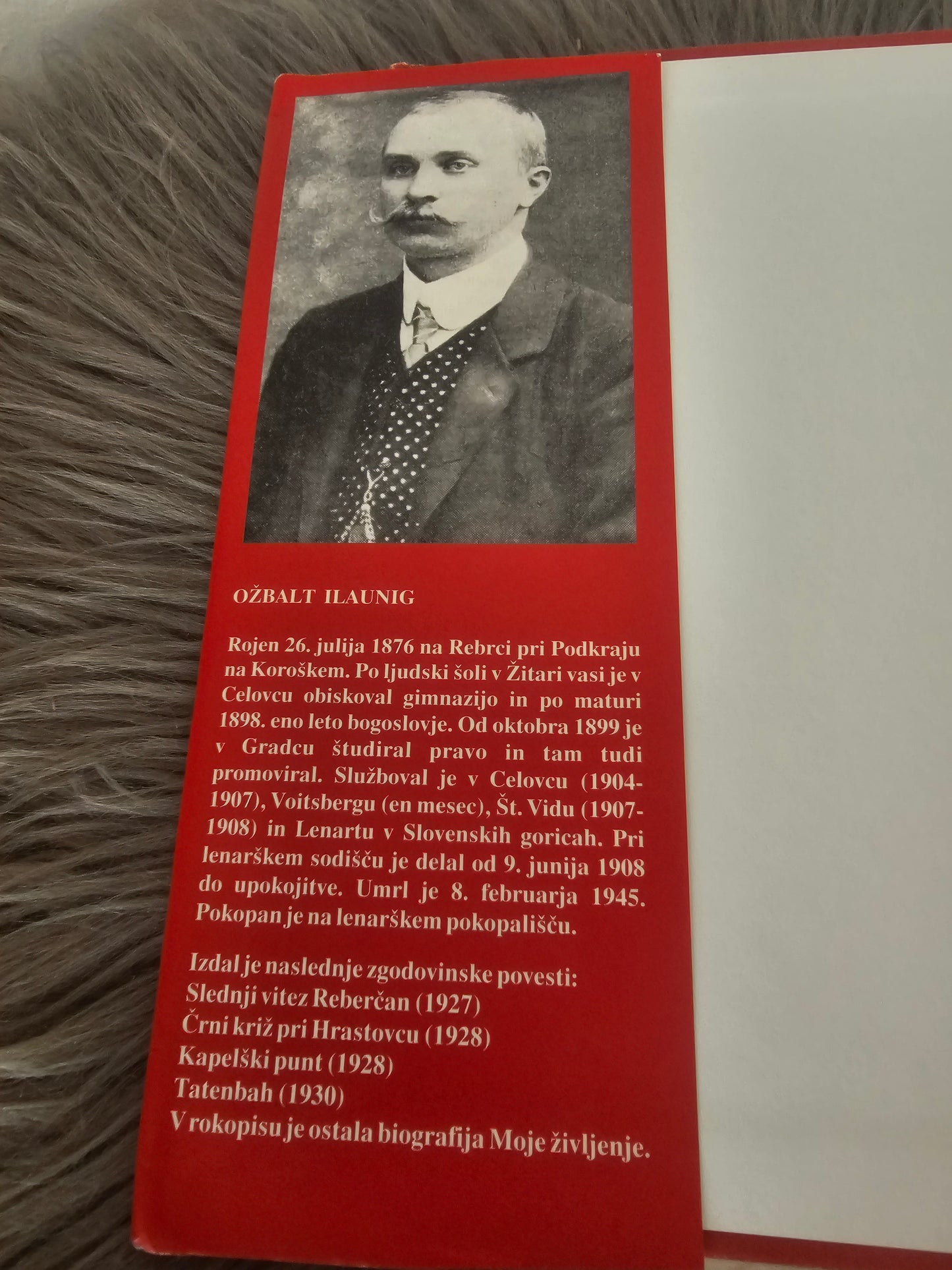 Črni križ pri Hrastovcu Ožbalt Ilaunig