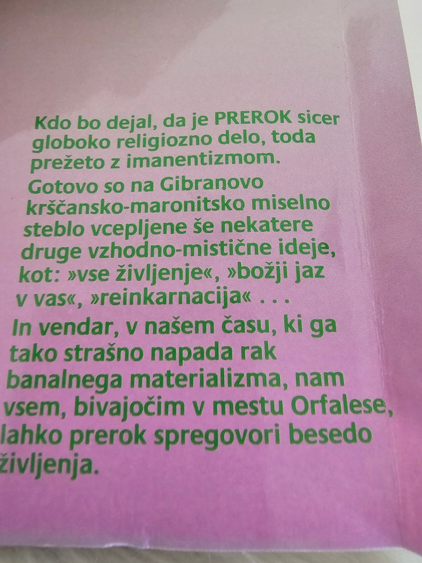 Prerok Kahlil Gibran