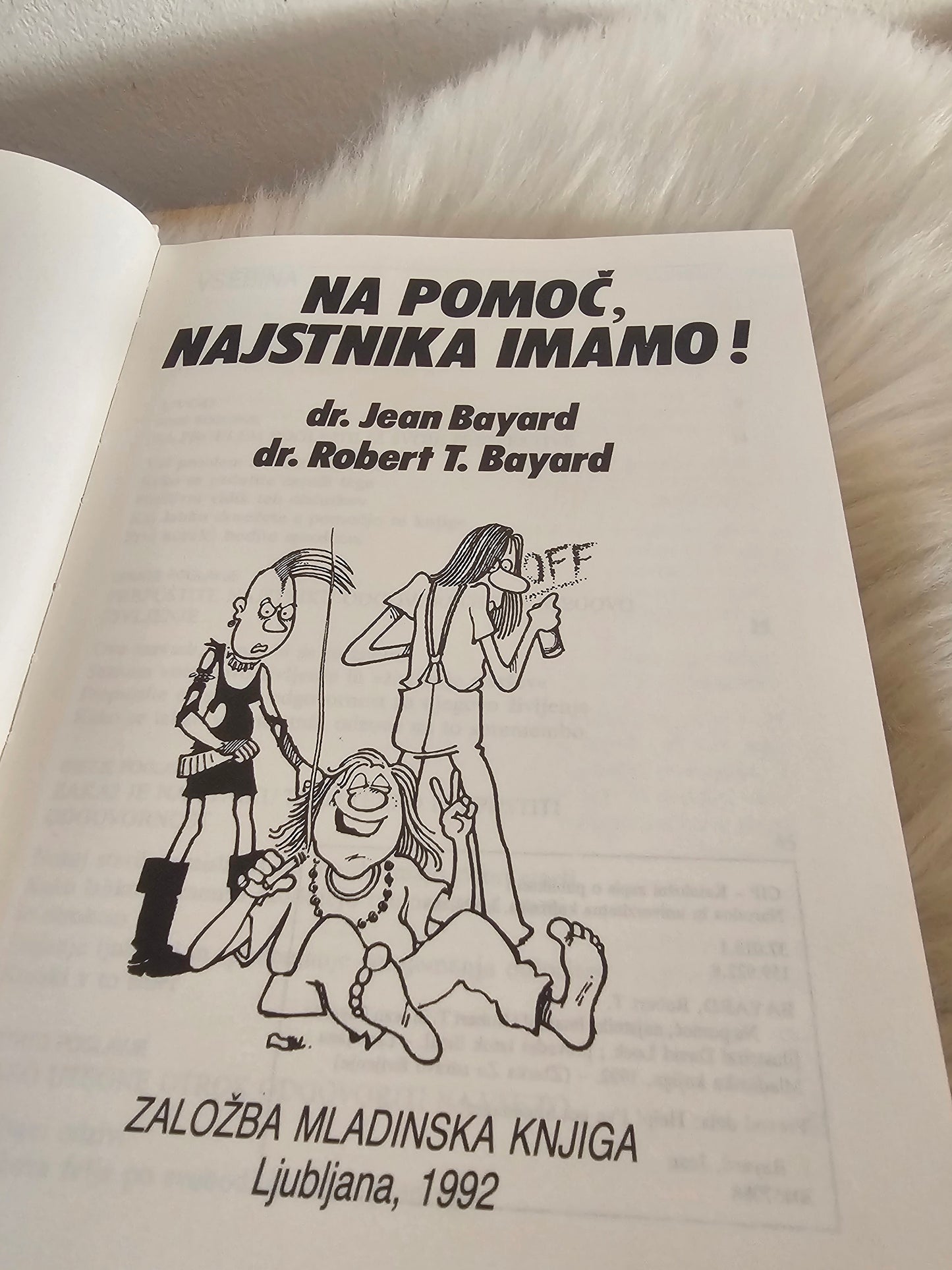 Na pomoč najstnika imamo dr.Robert T. Bayard