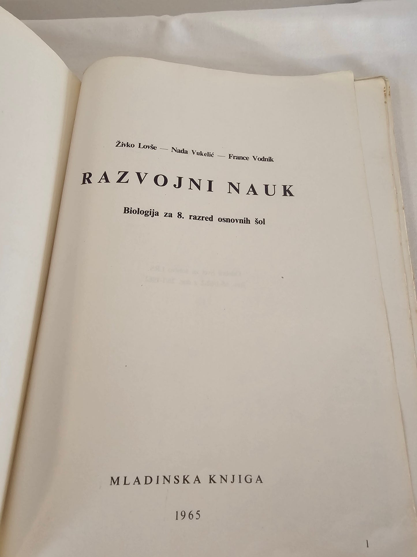 Razvojni nauk Mladinska knjiga