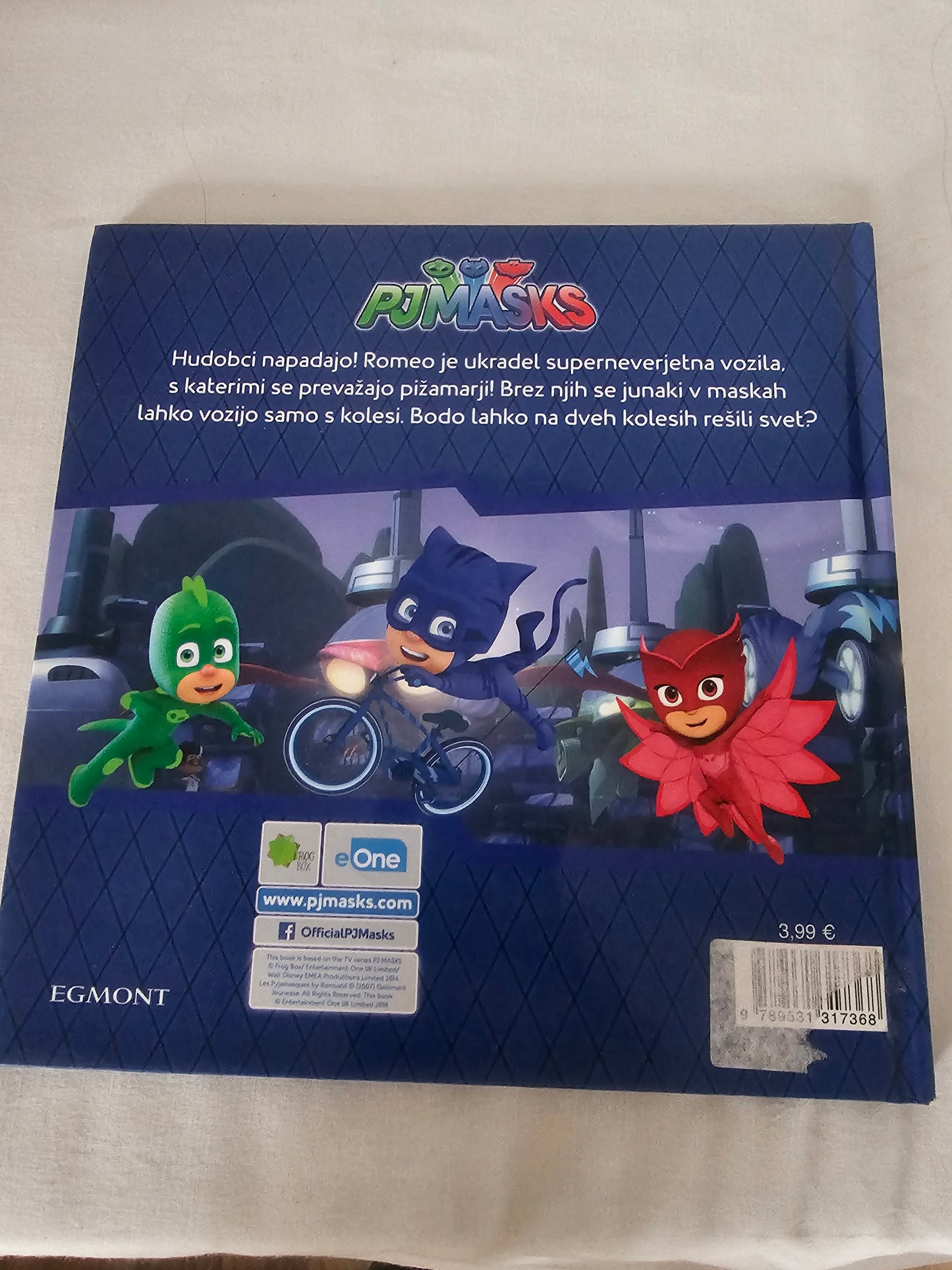 Pižamarji in dinozaver, Pižamarji na kolesih Egmont