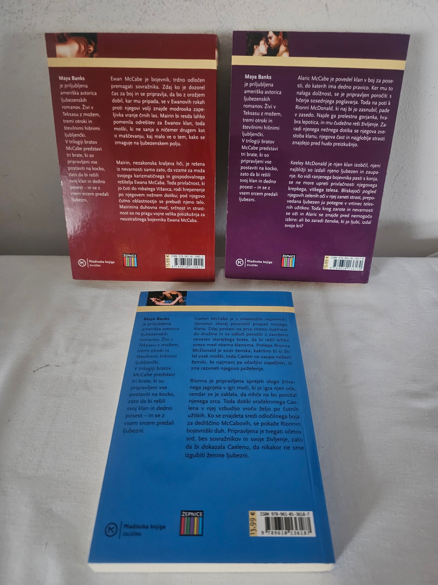 Trilogija bratov McCabe Maya Banks