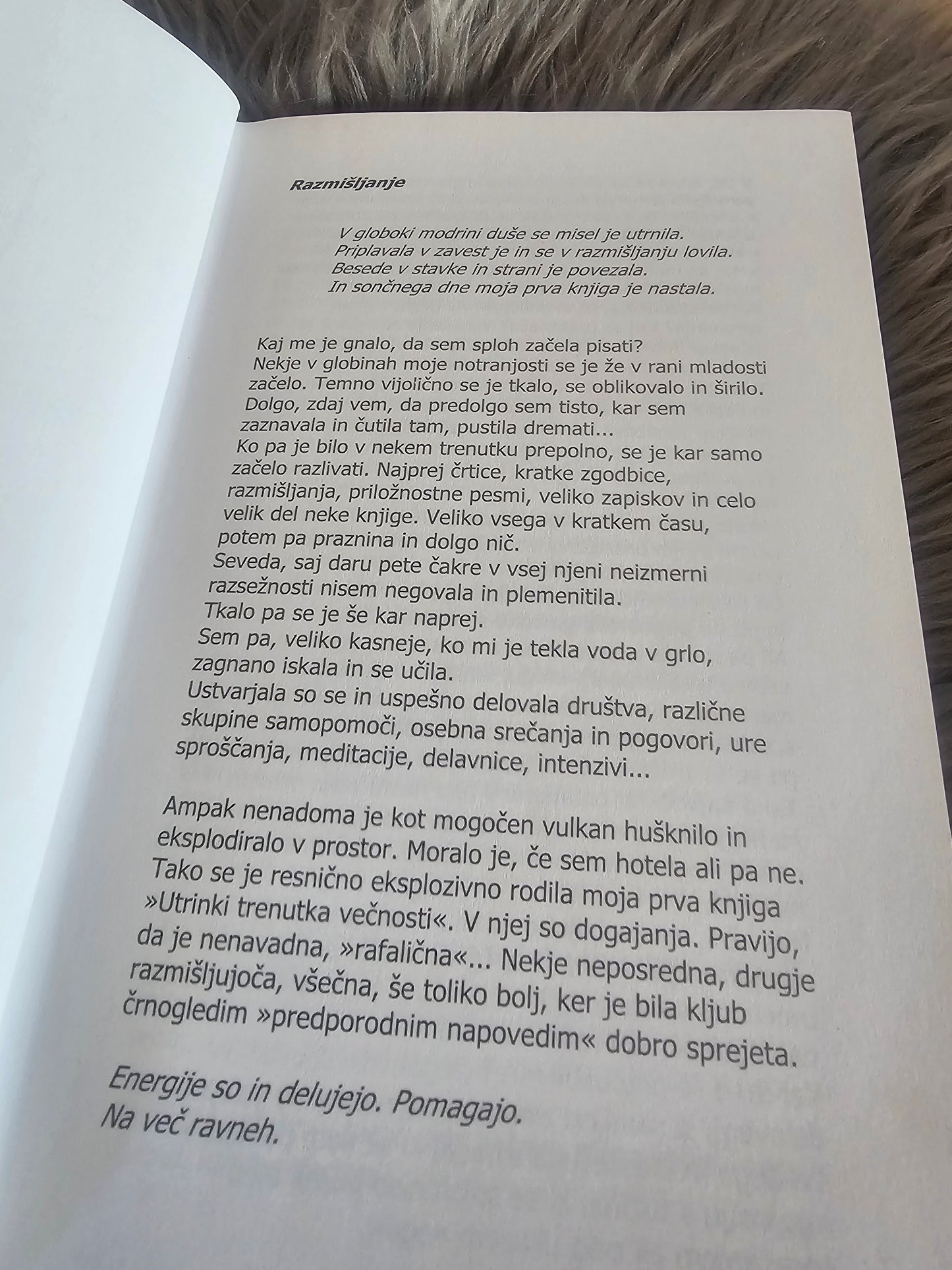 Kam sem založila svoje življenje? Vera Pirc Prelovšek