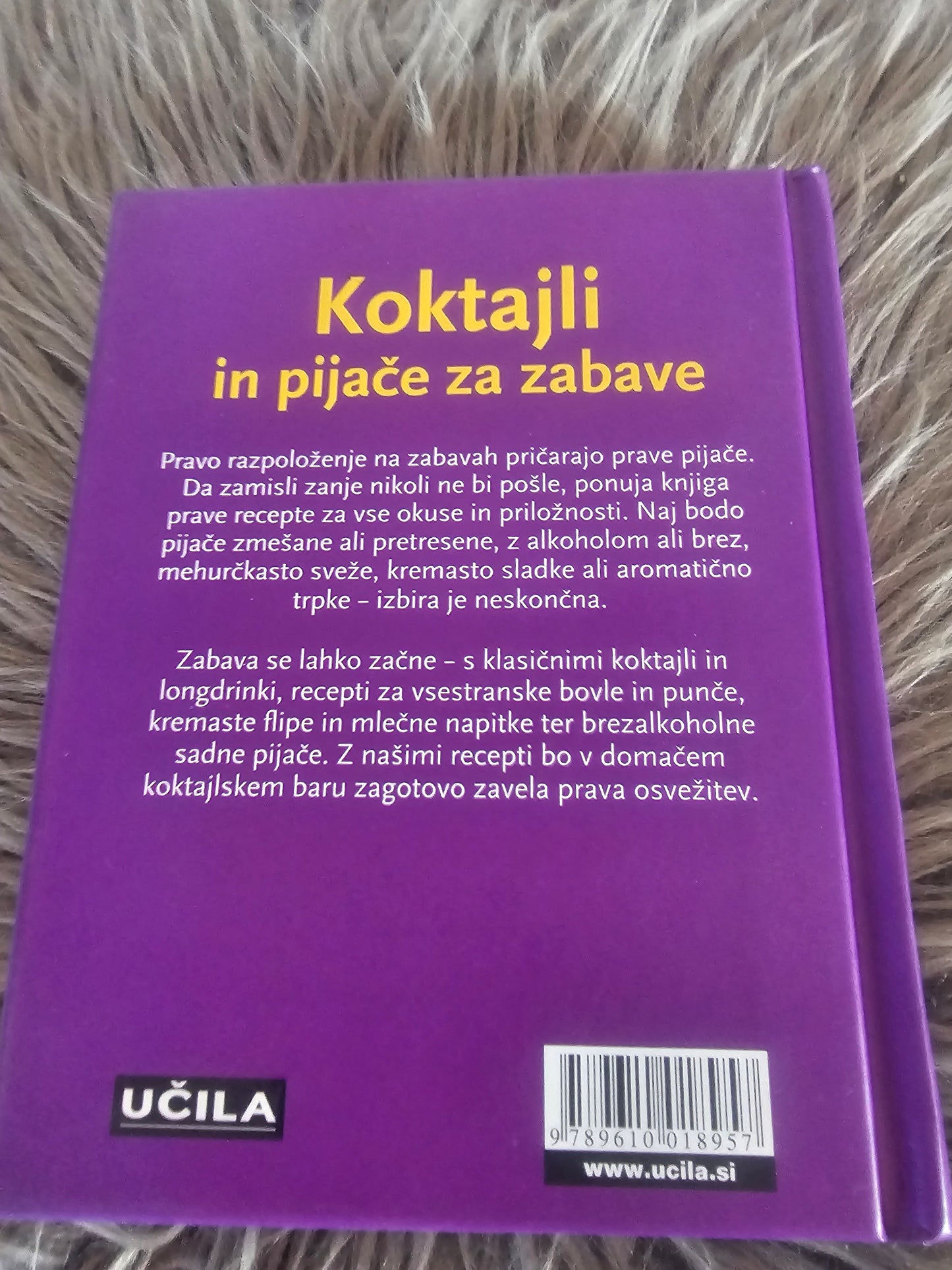 Koktajli in pijače za zabave Učila