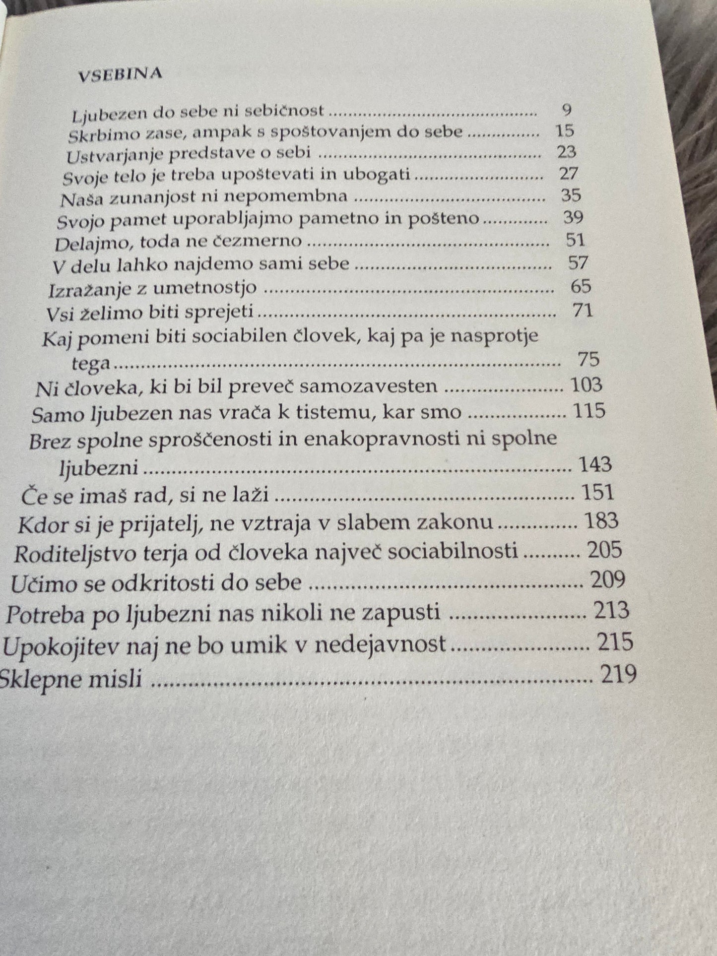 Človek, imej se rad Marijan Košiček