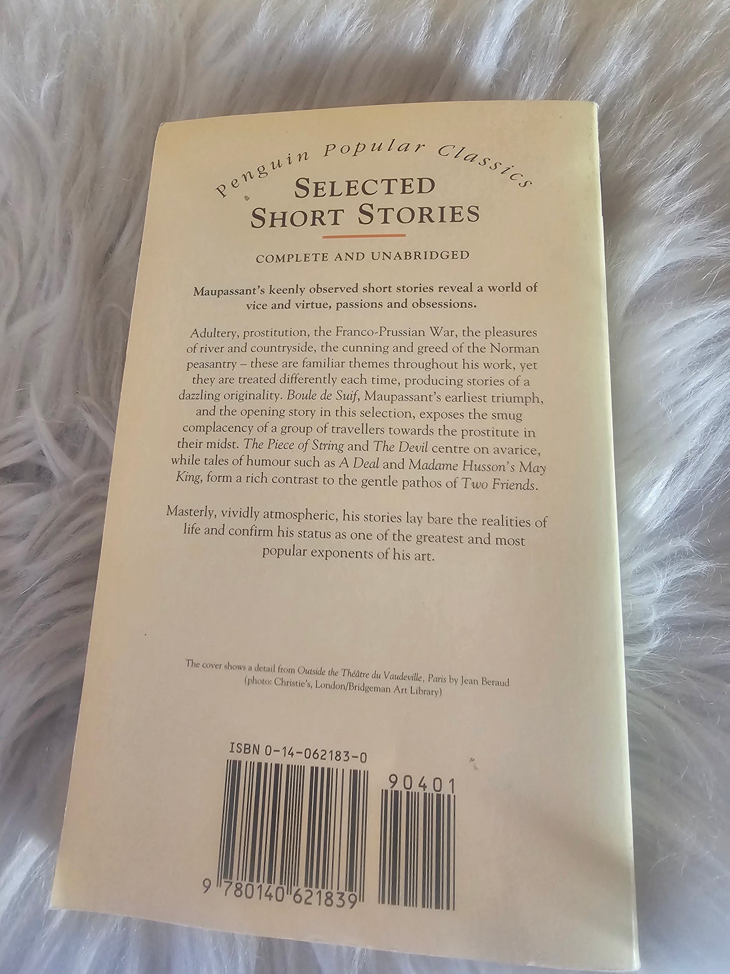 Selected Short Stories Guy De Maupassant