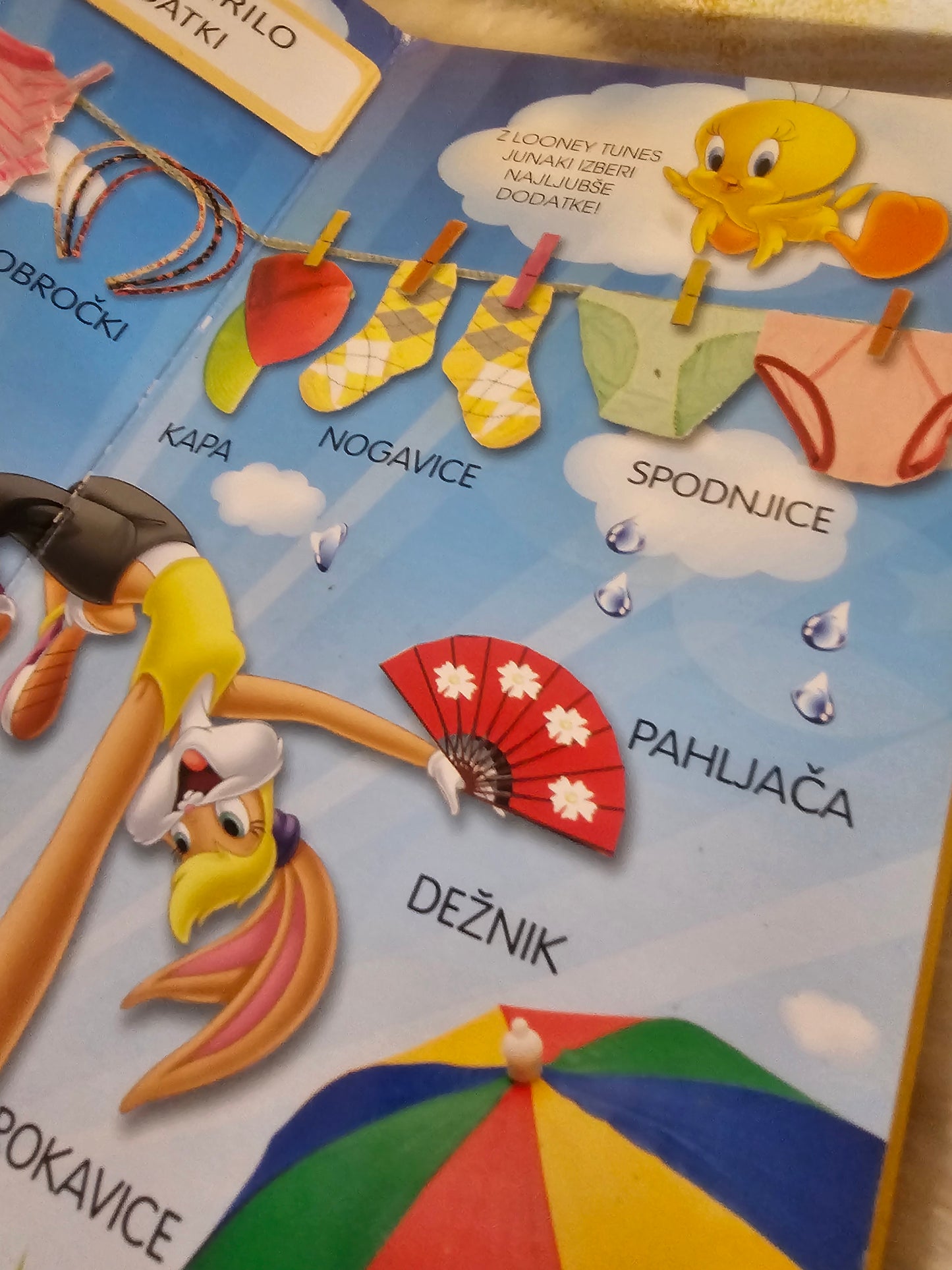 Besede z Looney Tunes junaki Založba Alica