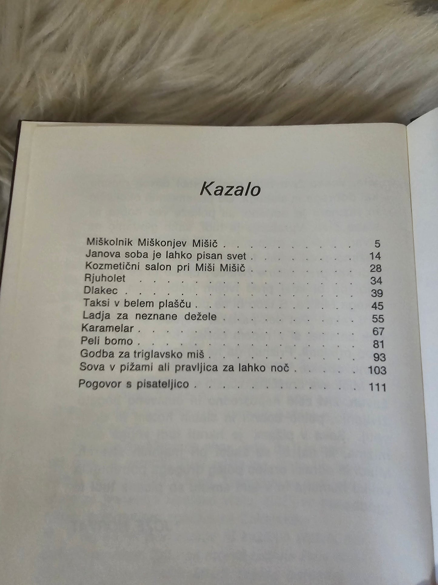 Sova v pižami Marjeta Novak