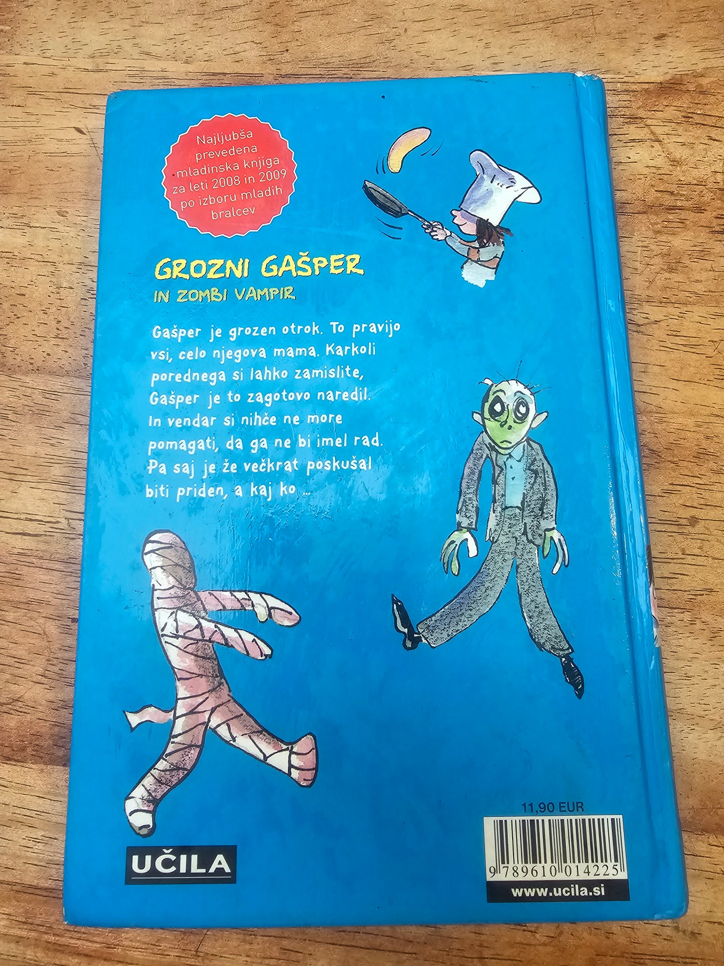 Grozni Gašperin zombi vampir Francesca Simon