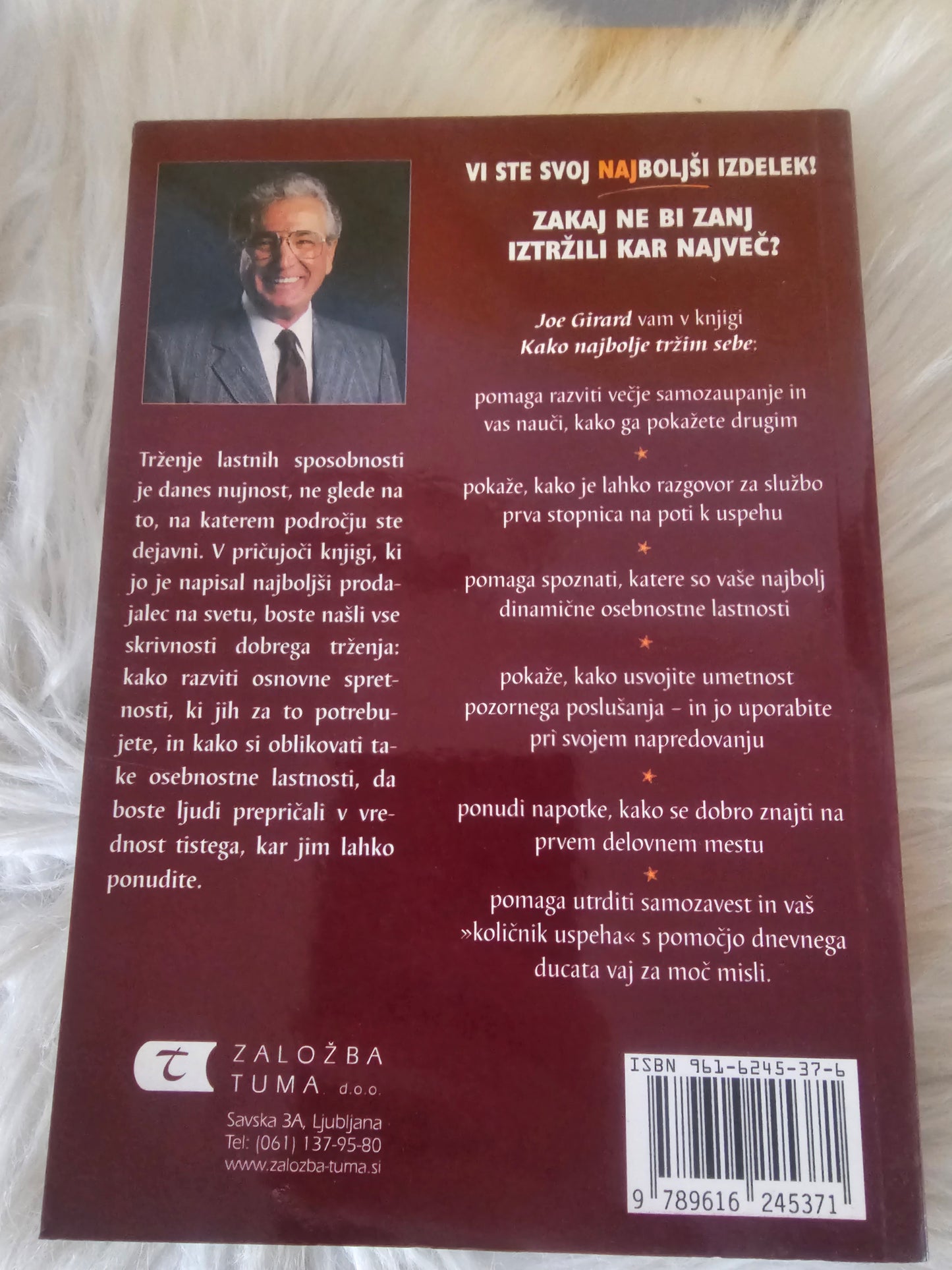 Kako najbolje tržim sebe Joe Girard in Robert Caaemore