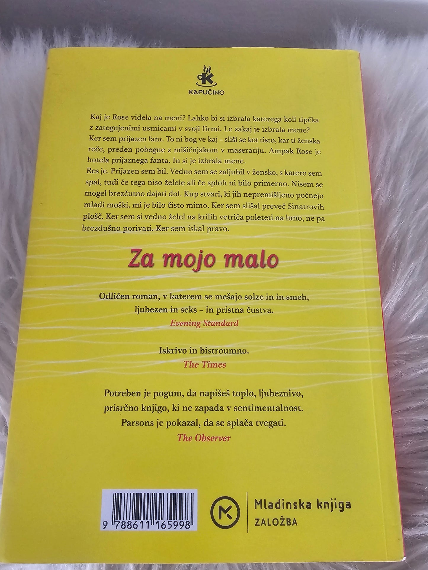 Za mojo malo Tony Parsons