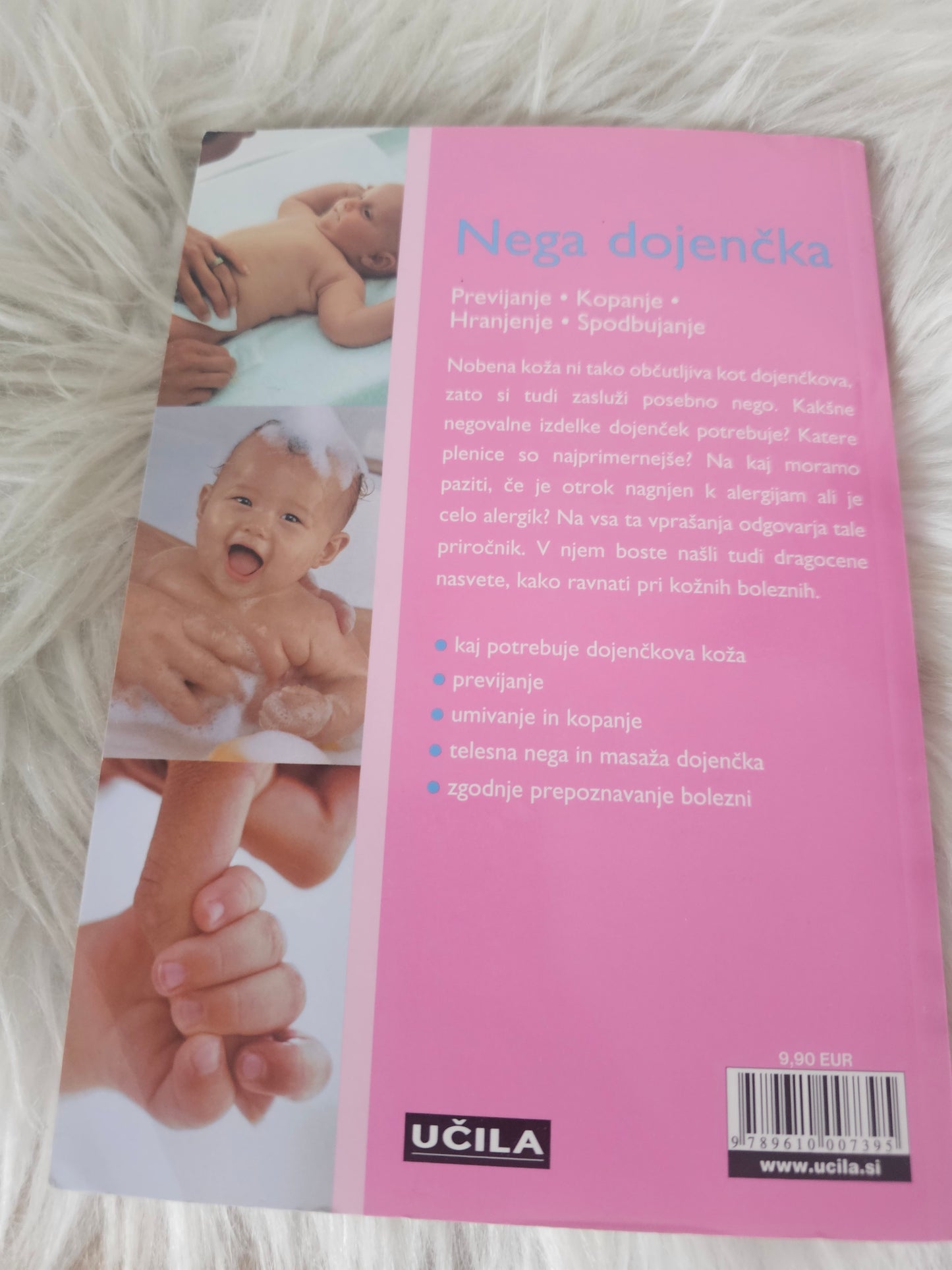 Nega dojenčka Učila