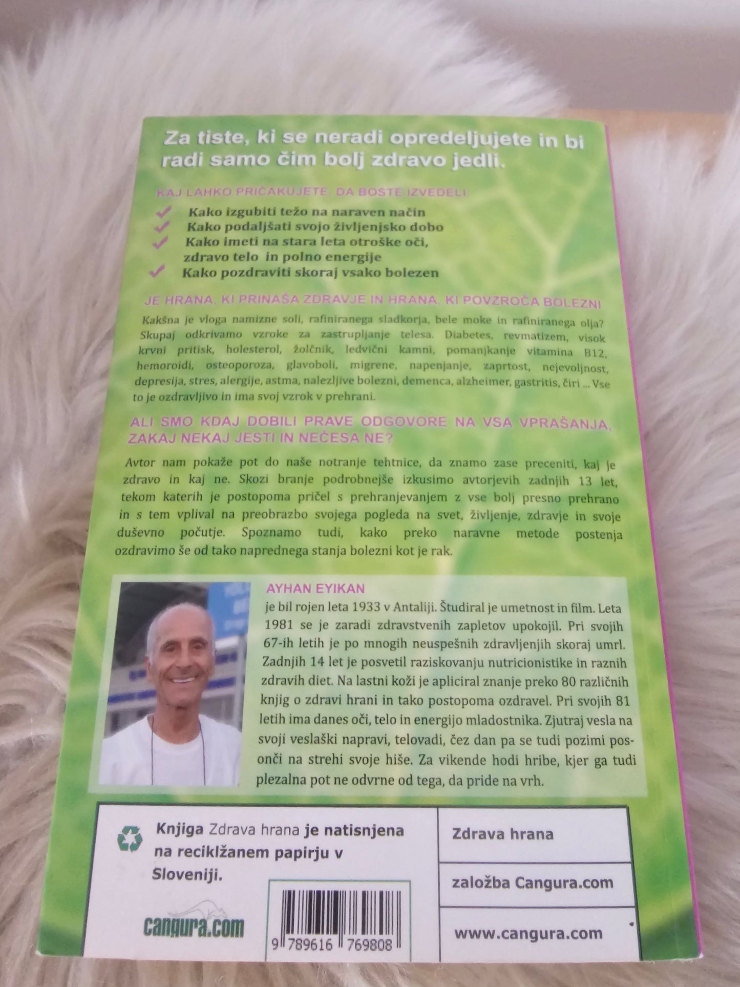 Zdrava hranna zelena energija za življenje Ayhan Eyikan