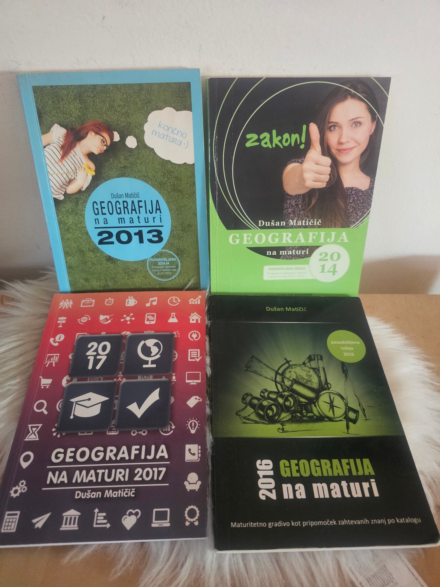 Geografija na maturi 2013, 2014, 2016, 2017 Dušan Matičič