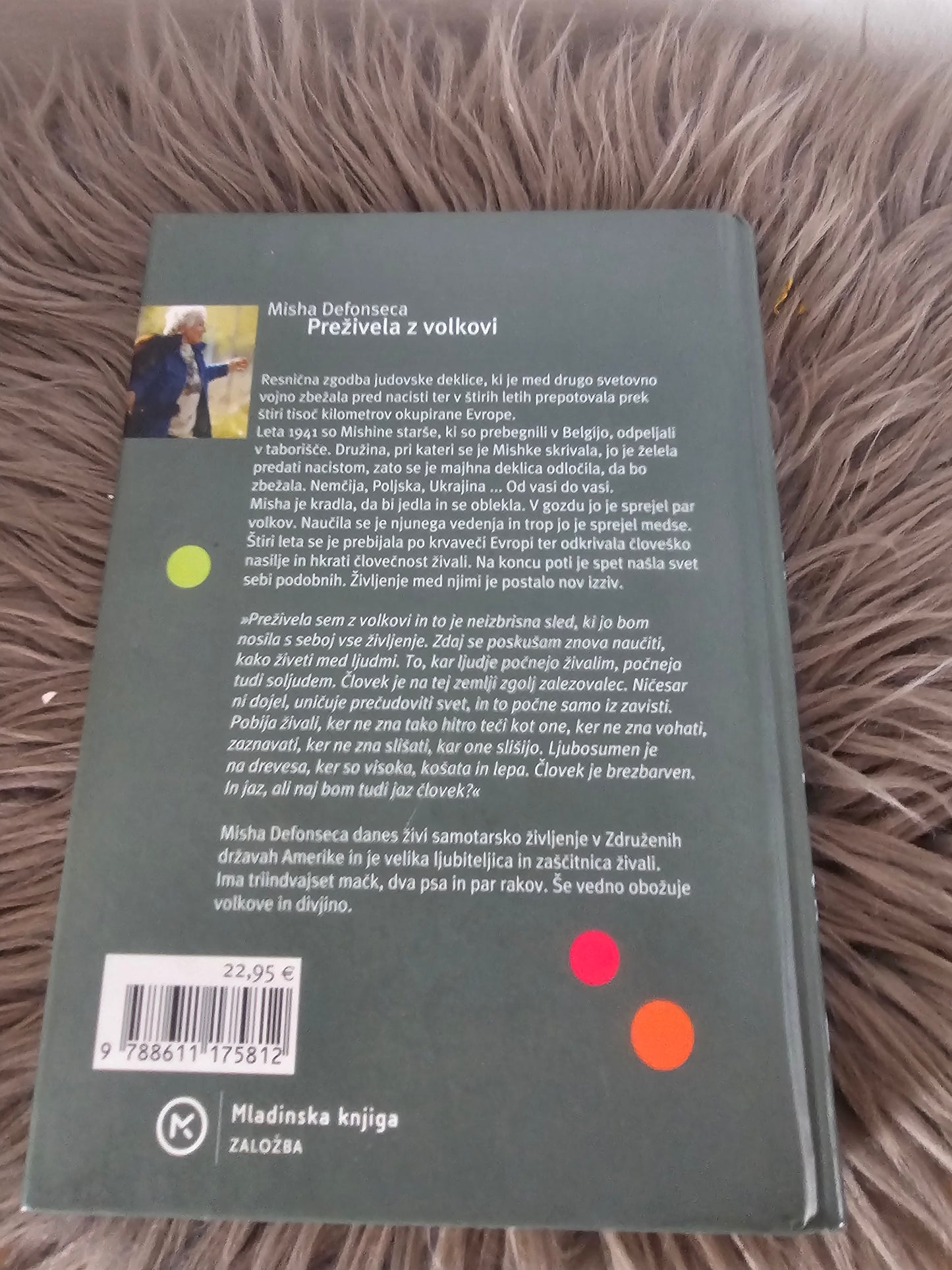Preživela z volkovi Misha Defonseca