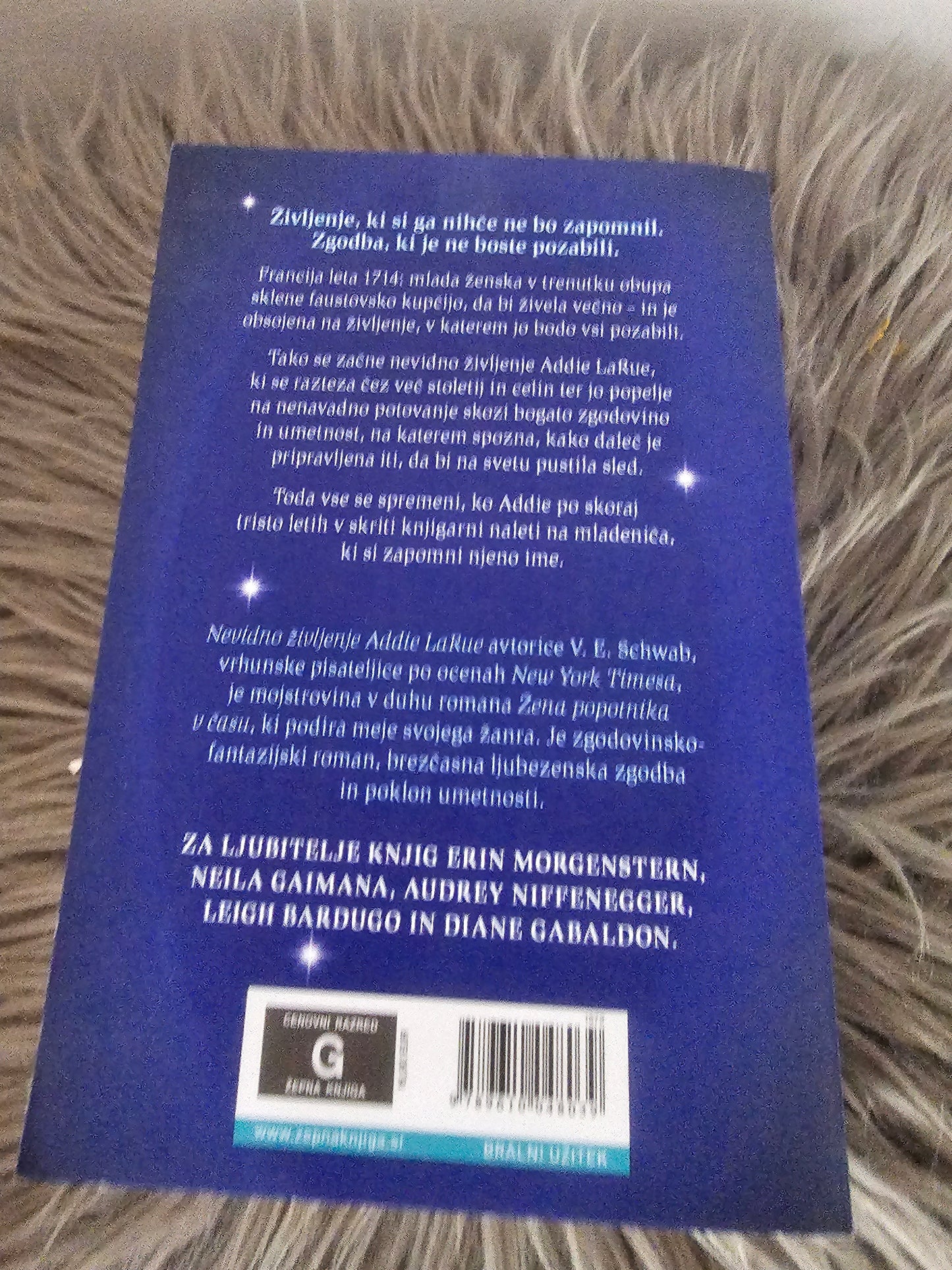 Nevidno življenje Addie Larue V.E.Schwab