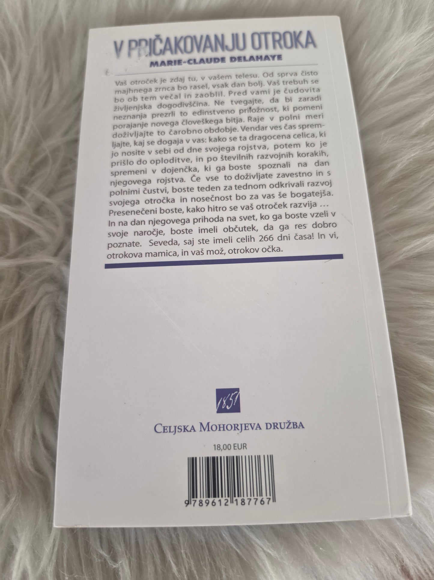 V pričakovanju otroka Marie Claude Delahaye