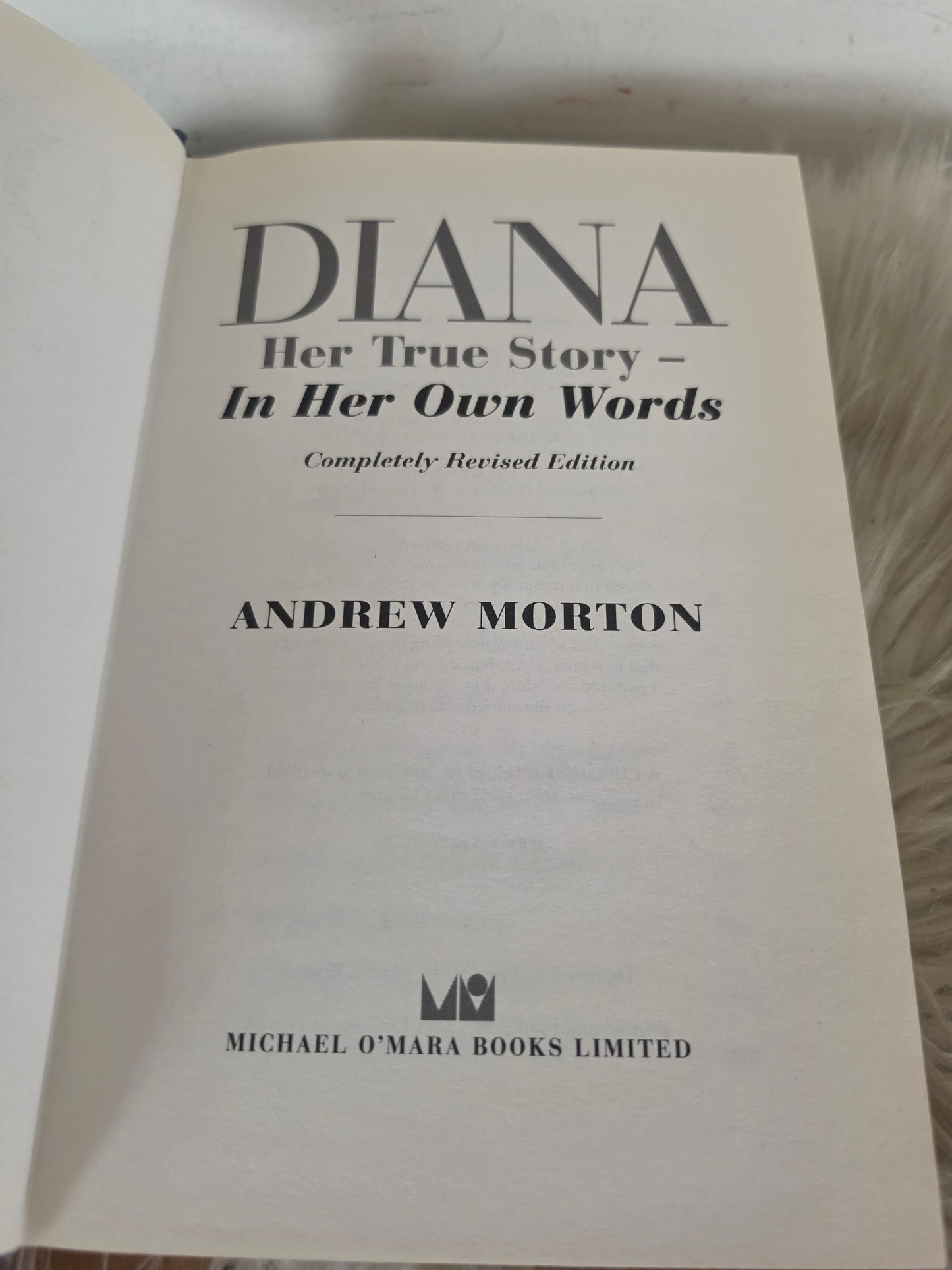 Diana Her True Story Andrew Morton