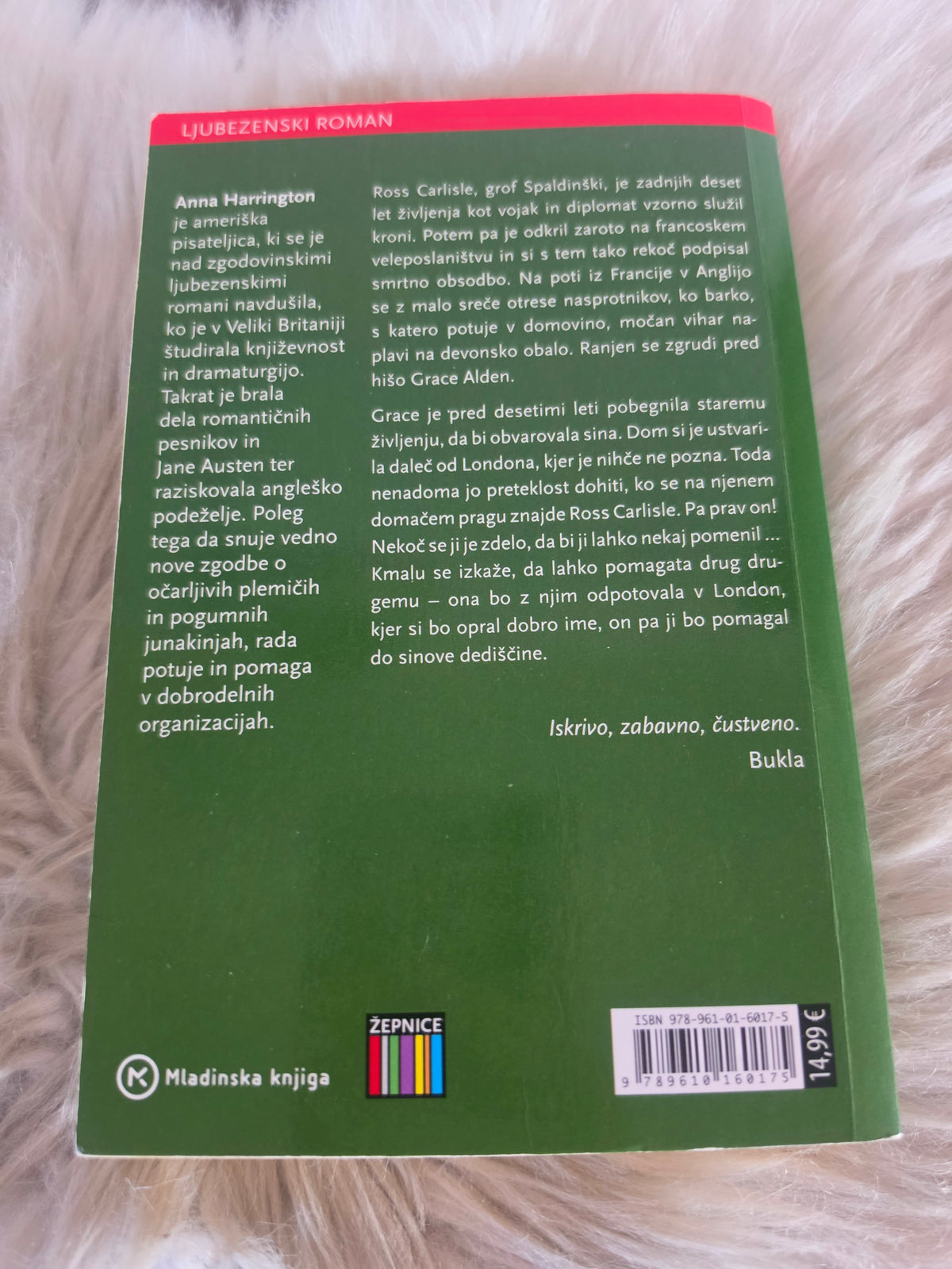 Grofu pogodu Anna Harrington
