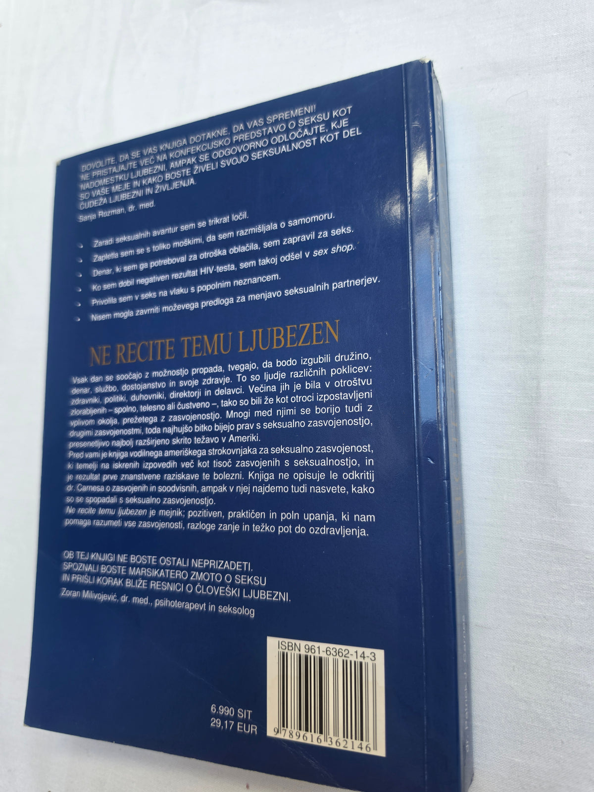Ne recite temu ljubezen dr. Patrick J. Carnes