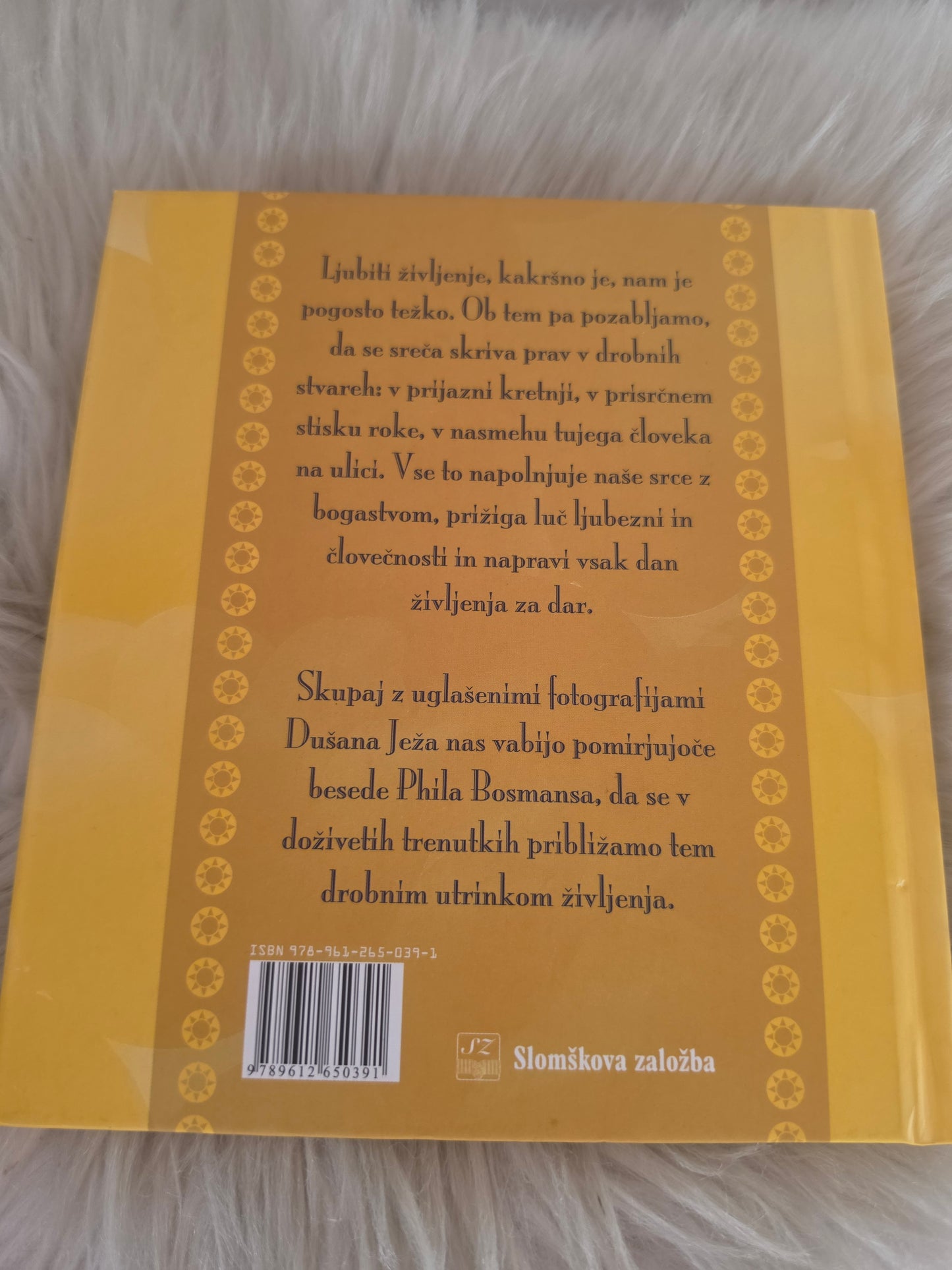 Več sonca v življenje to dobro dene Phil Bosmans