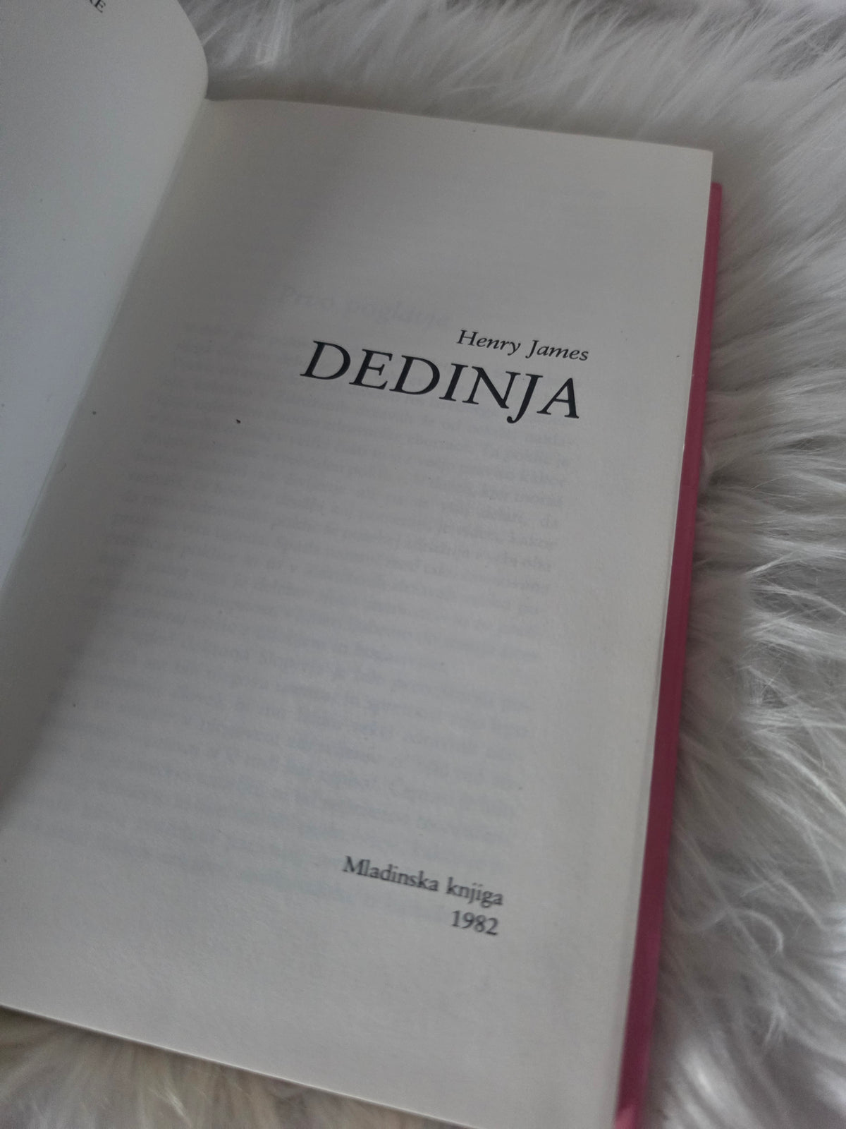 Dedinja Hanry James