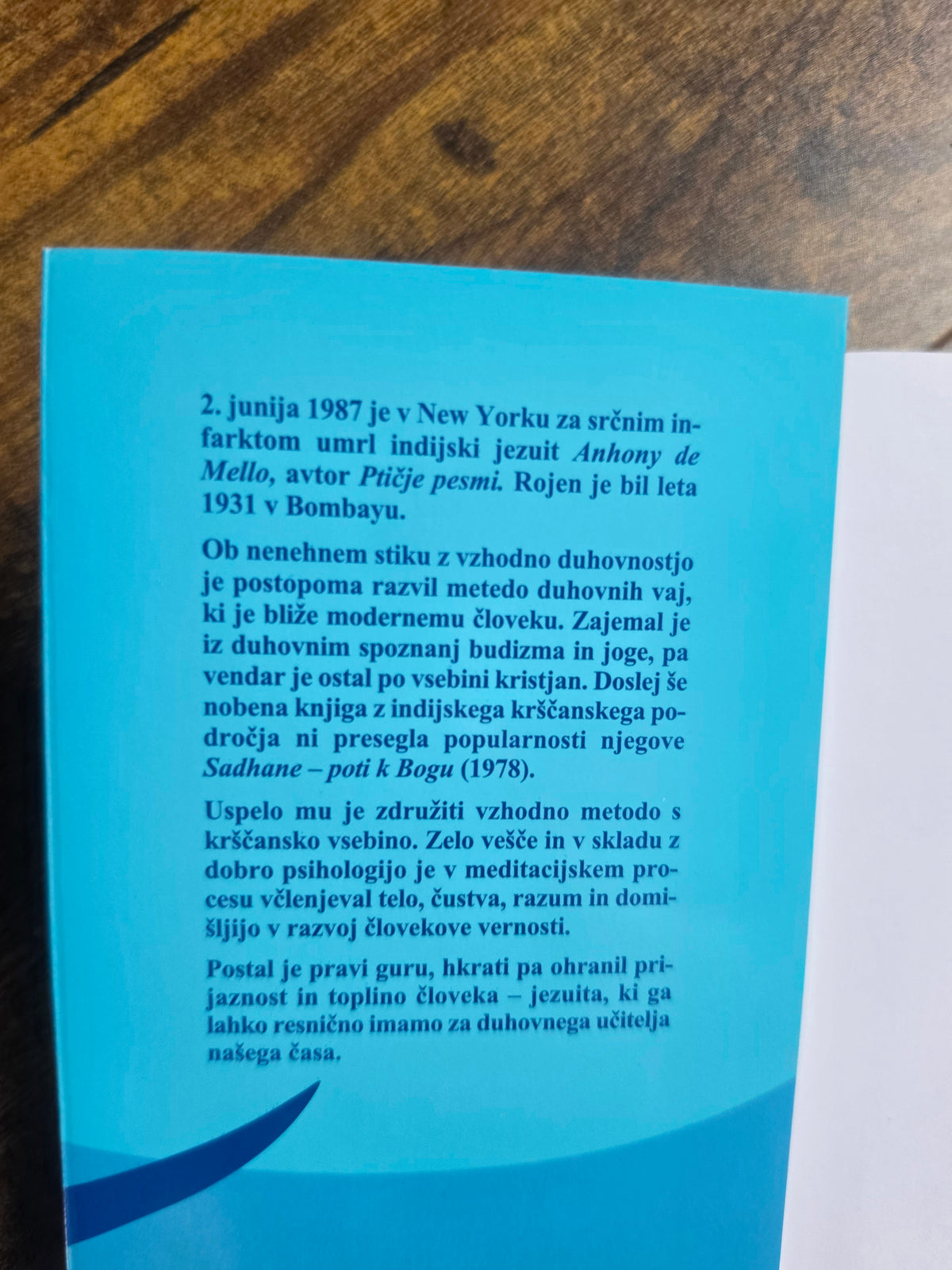 Ptičja pesem Anthony De Mello