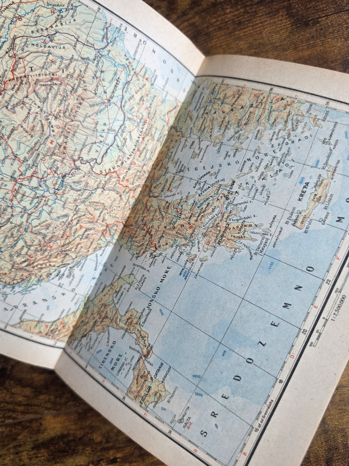 Geografski atlas Seljačka sloga