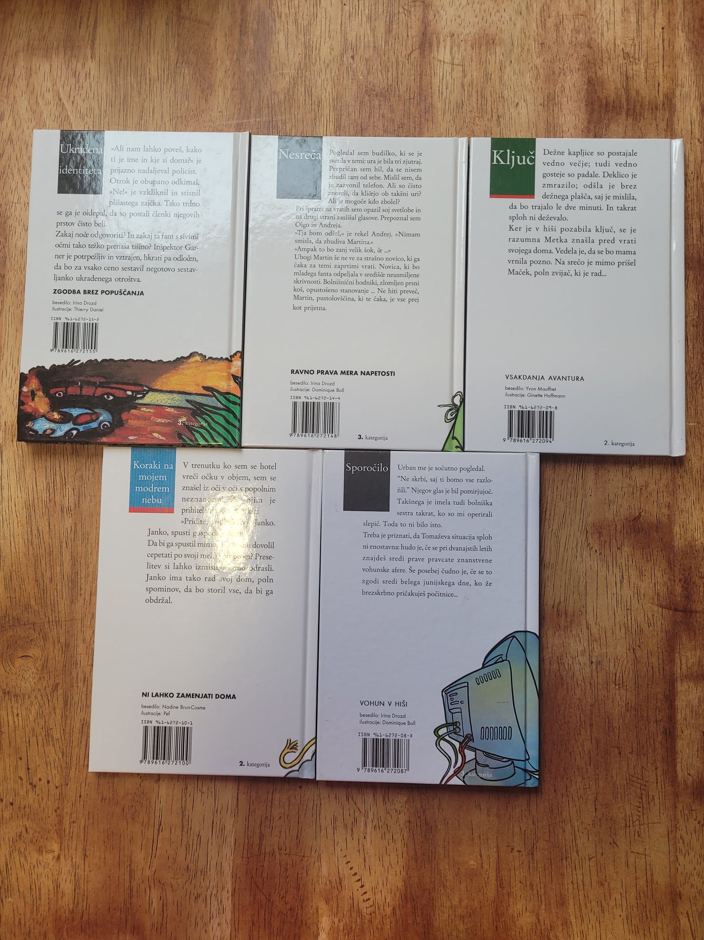 5 knjigic iz zbirke Grlica