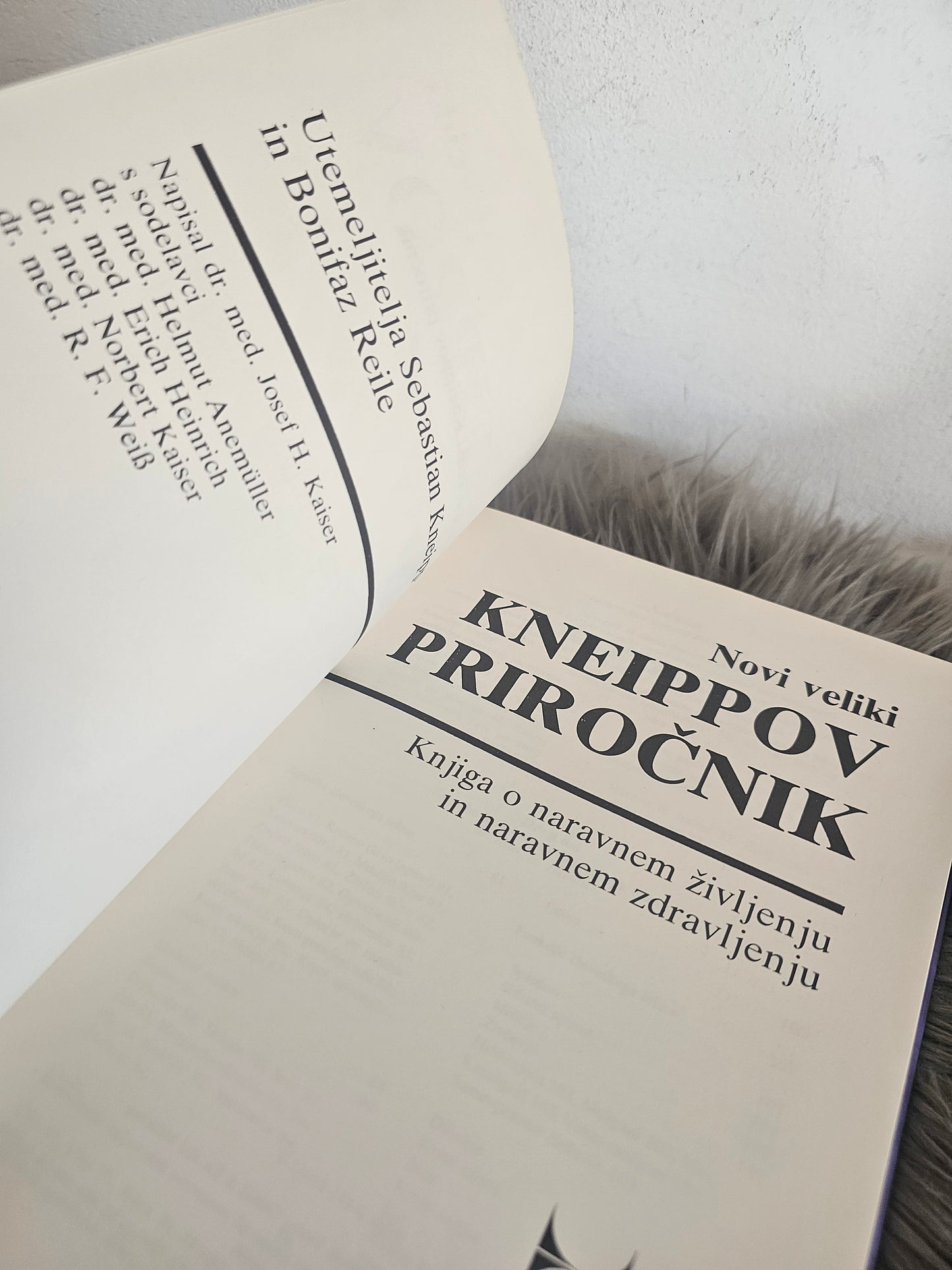 Kneippov priročnik dr. med, Josef H. Kaiser