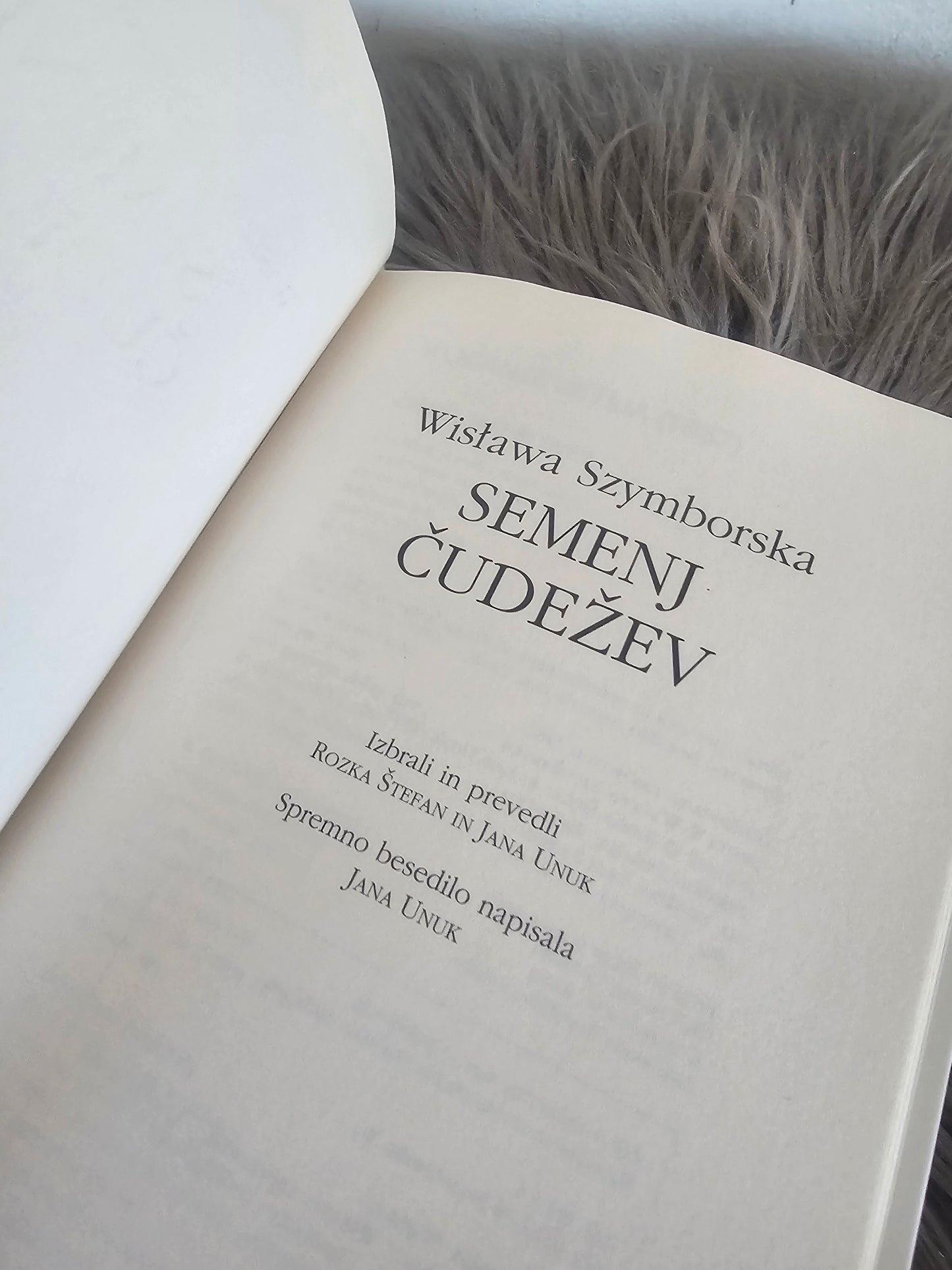 Semenj čudežev Wislawa Szymborska