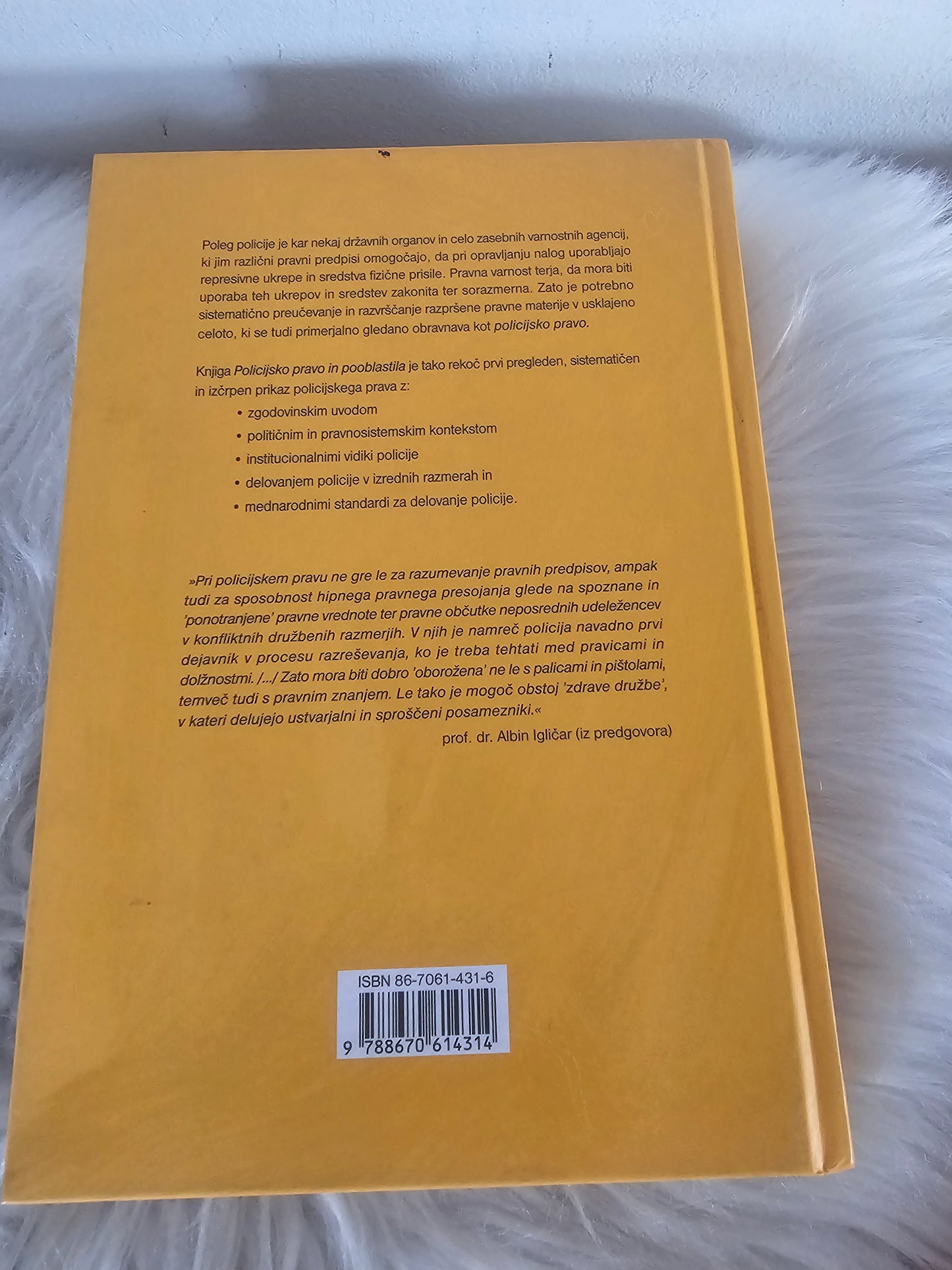Policijsko pravo in pooblastila, splošni del. več avtorjev