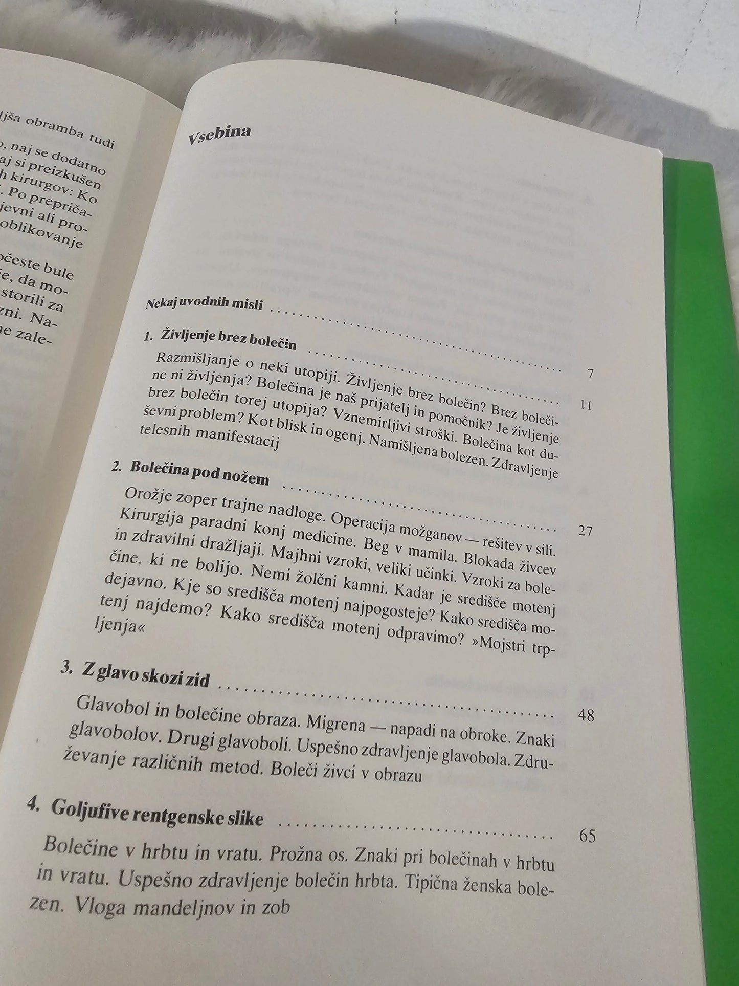 Življenje brez bolečin Manfred Kohnechner