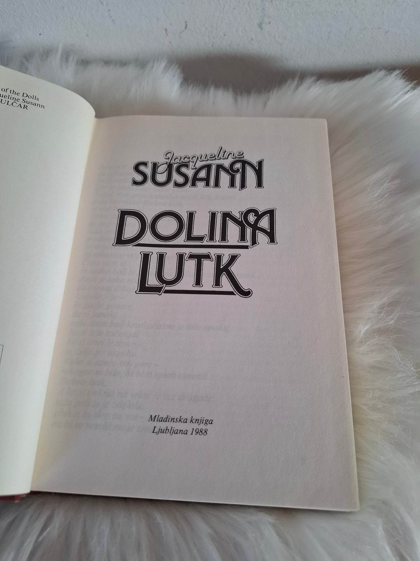 Dolina lutk, Jacquelin Susann