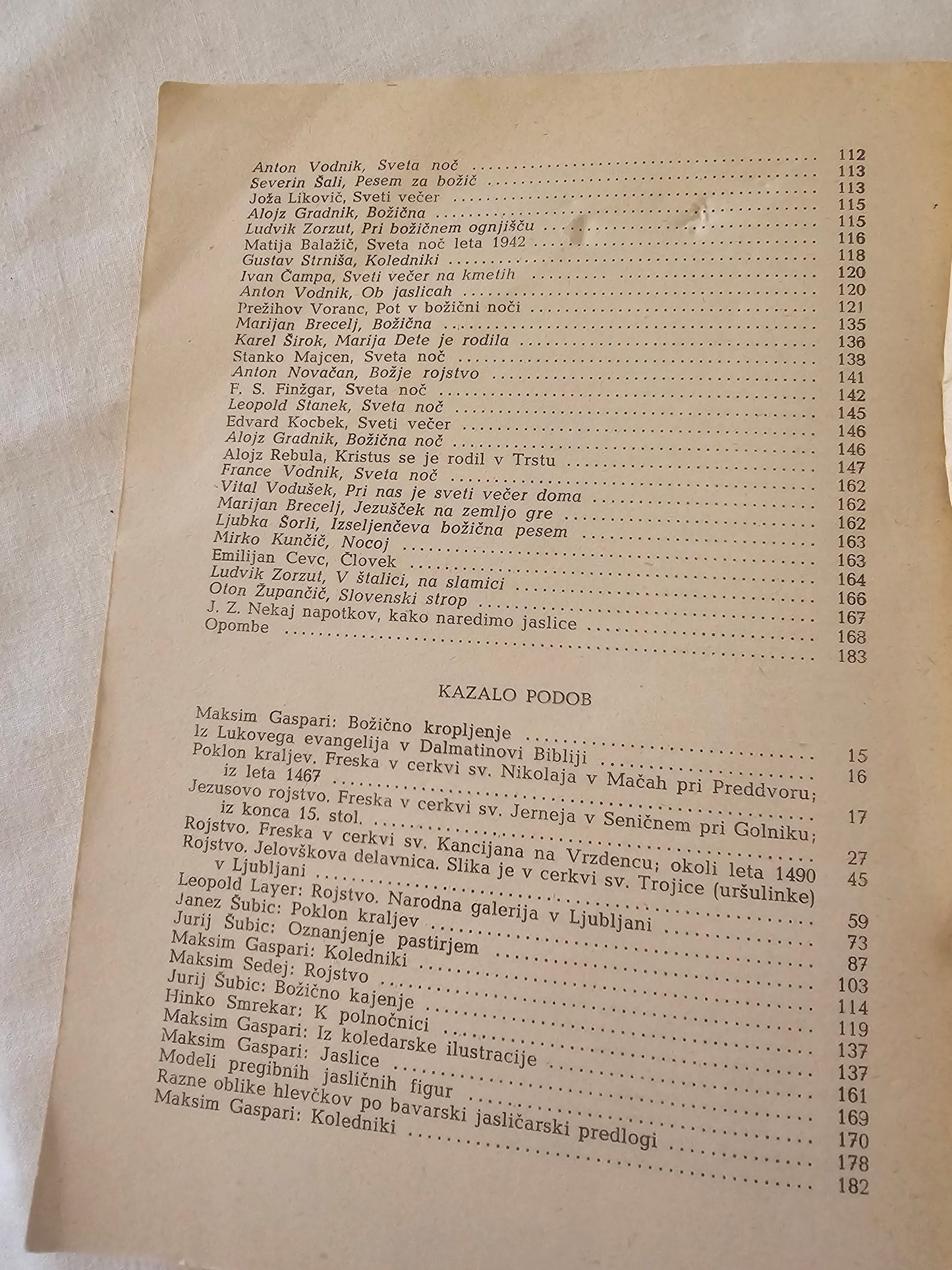 Božič na slovenskem  Jože Dolenc