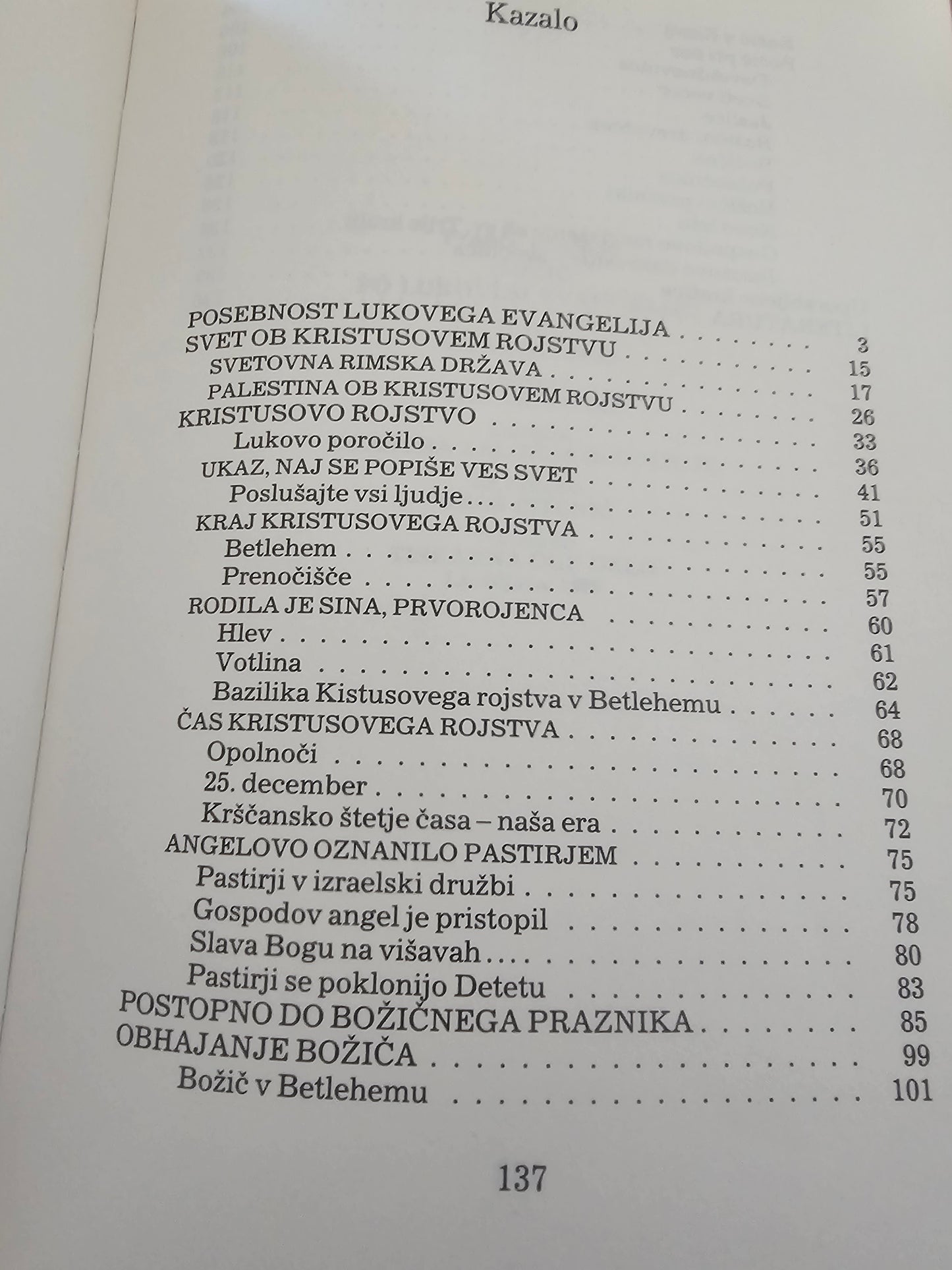 Božič po Lukovem evangeliju  France Rozman