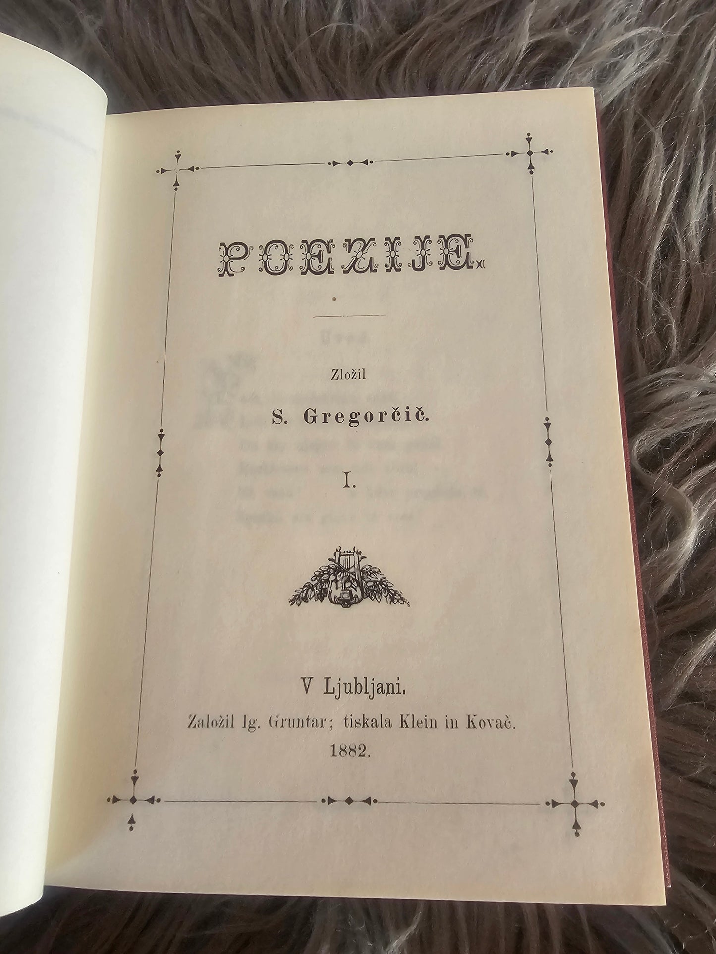 Poezije Simon Gregorčič