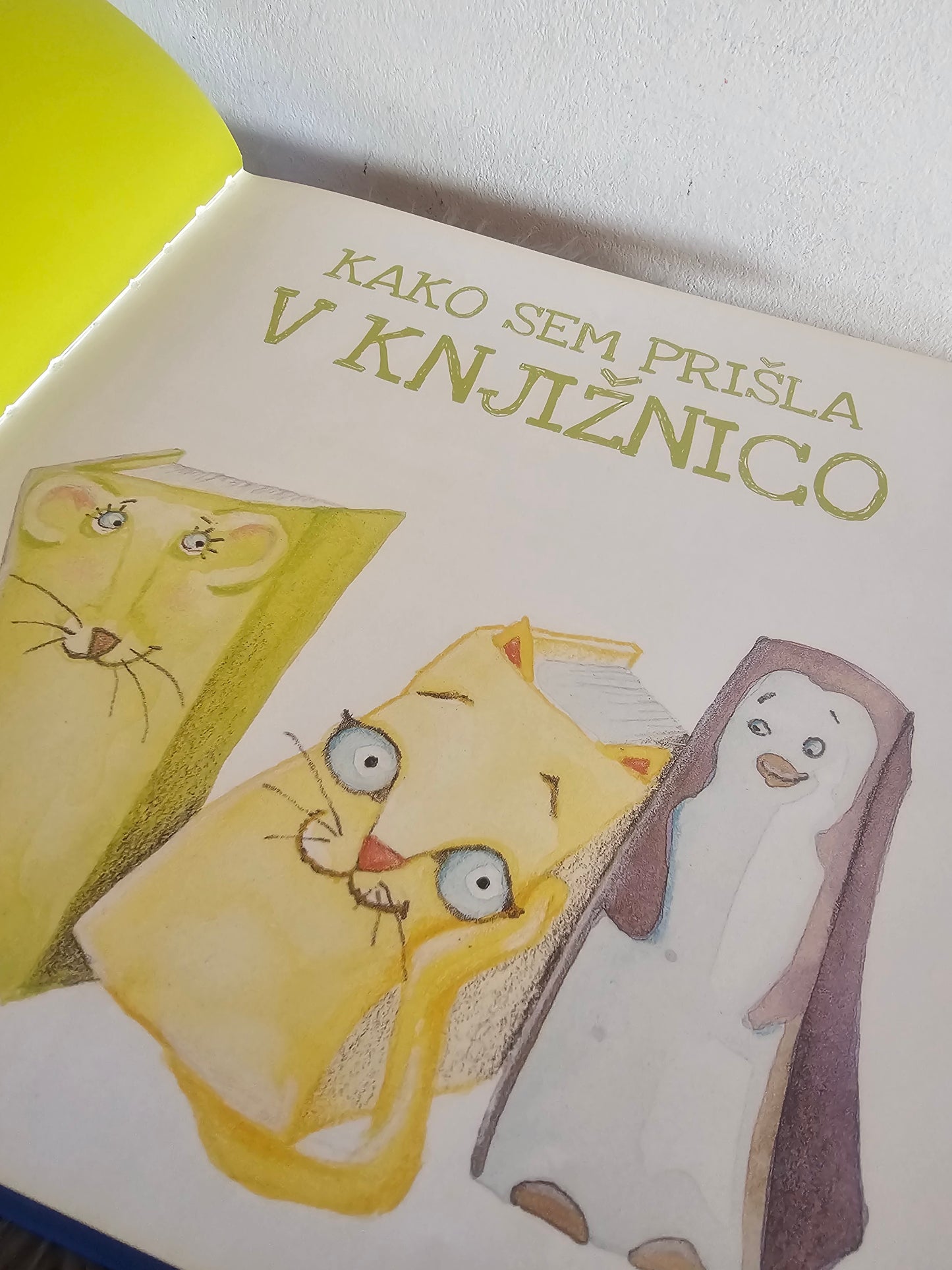 Mala muca v knjižnici, Vilma G. Simončič