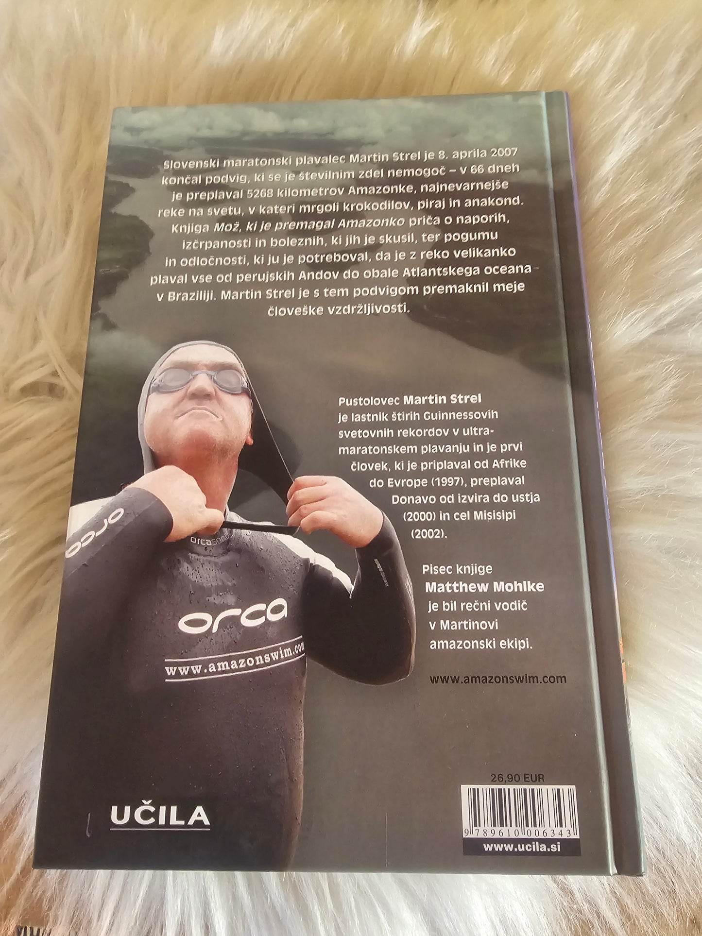 Mož, ki je premagal Amazonko Martin Strel, Matthew Mohkle