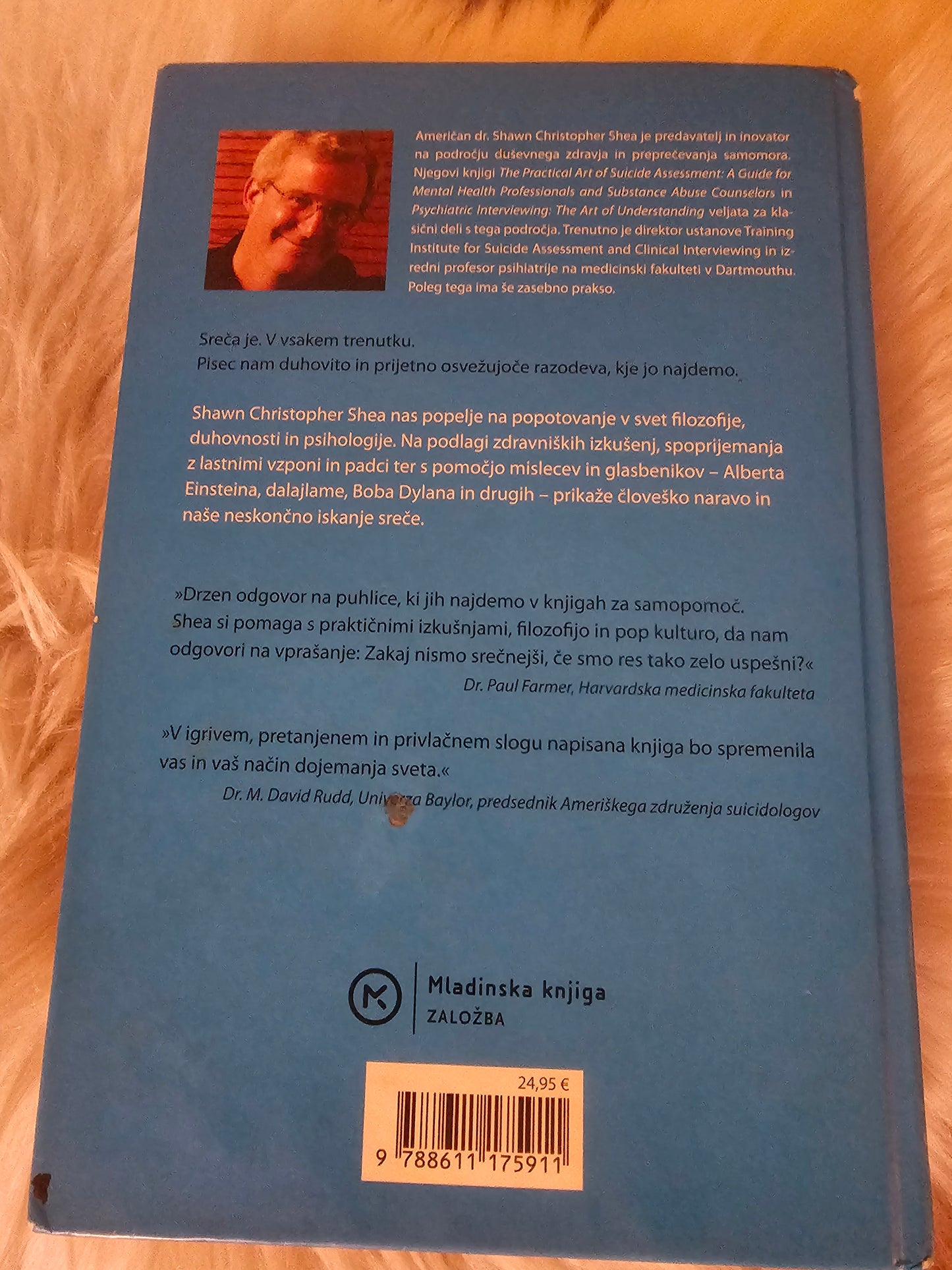 Sreča je dr. Shawn Chrisopher Shea