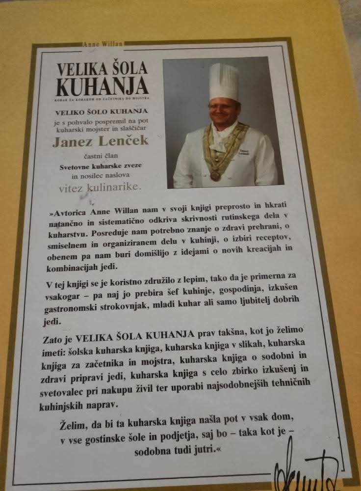 Velika šola kuhinja Anne Willian