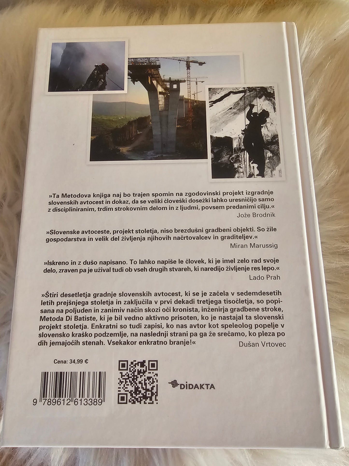 Slovenski avtocestni križ Med vrhovi in brezni Metod Di Batista