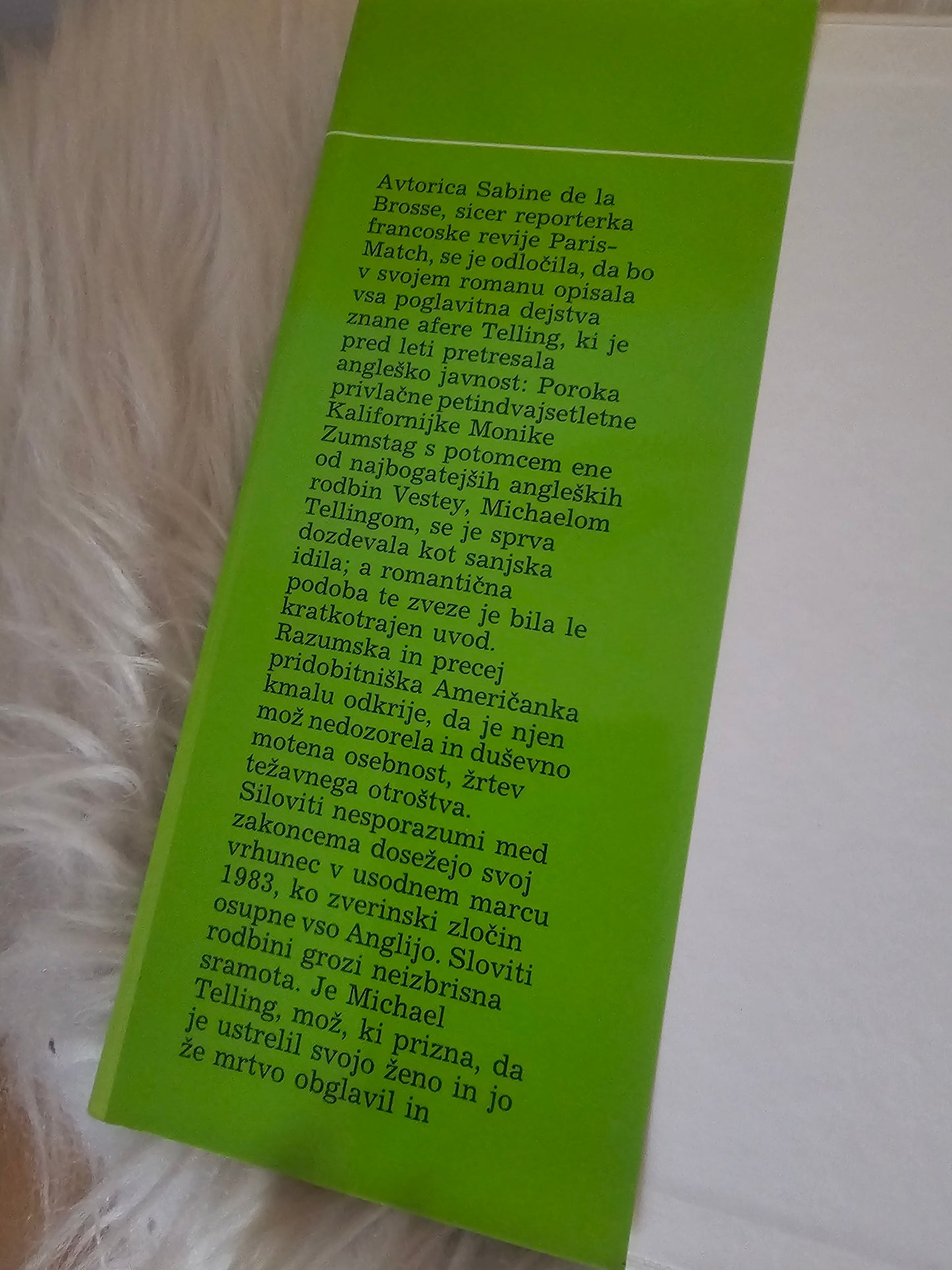 Umor v angleškem dvorcu Sabine de la Brosse