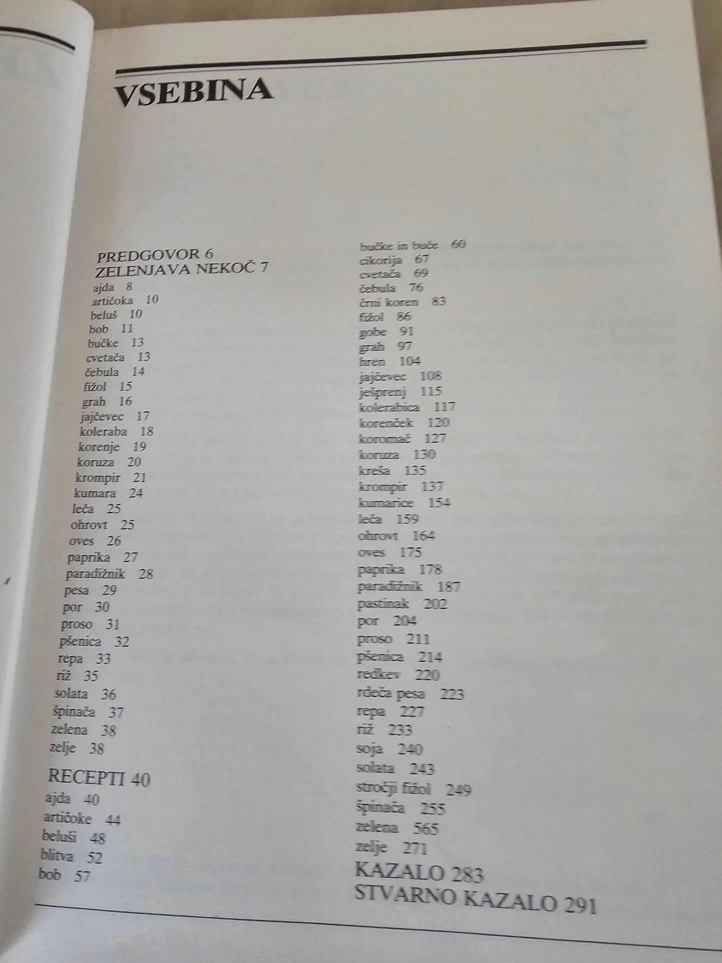 Zelenjavne jedi Jožica Pirc Edvina Novak Damjan Ovsec