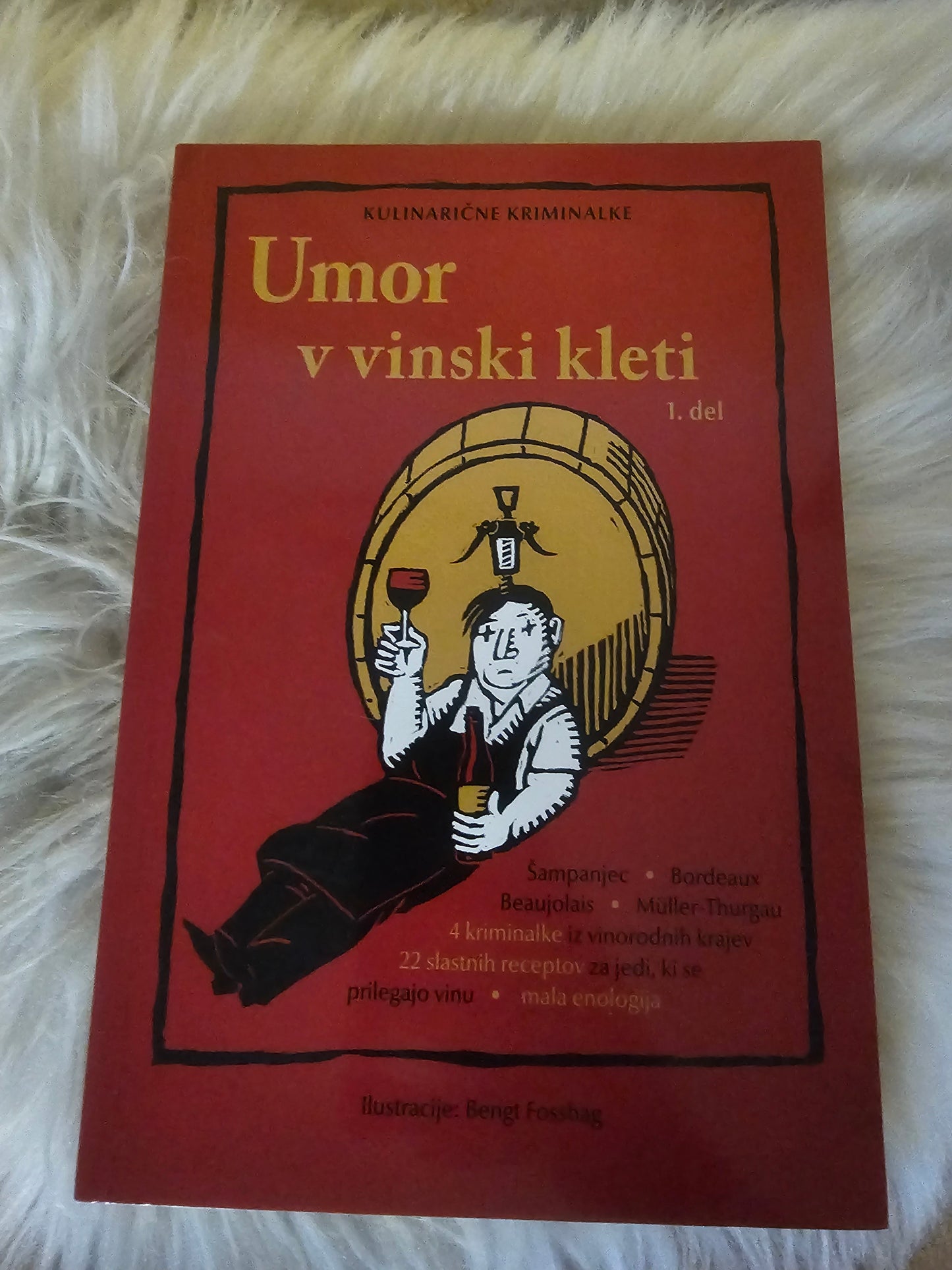 Umor v vinski kleti 1,2, Umor med lososom in bleščico  Arkadija