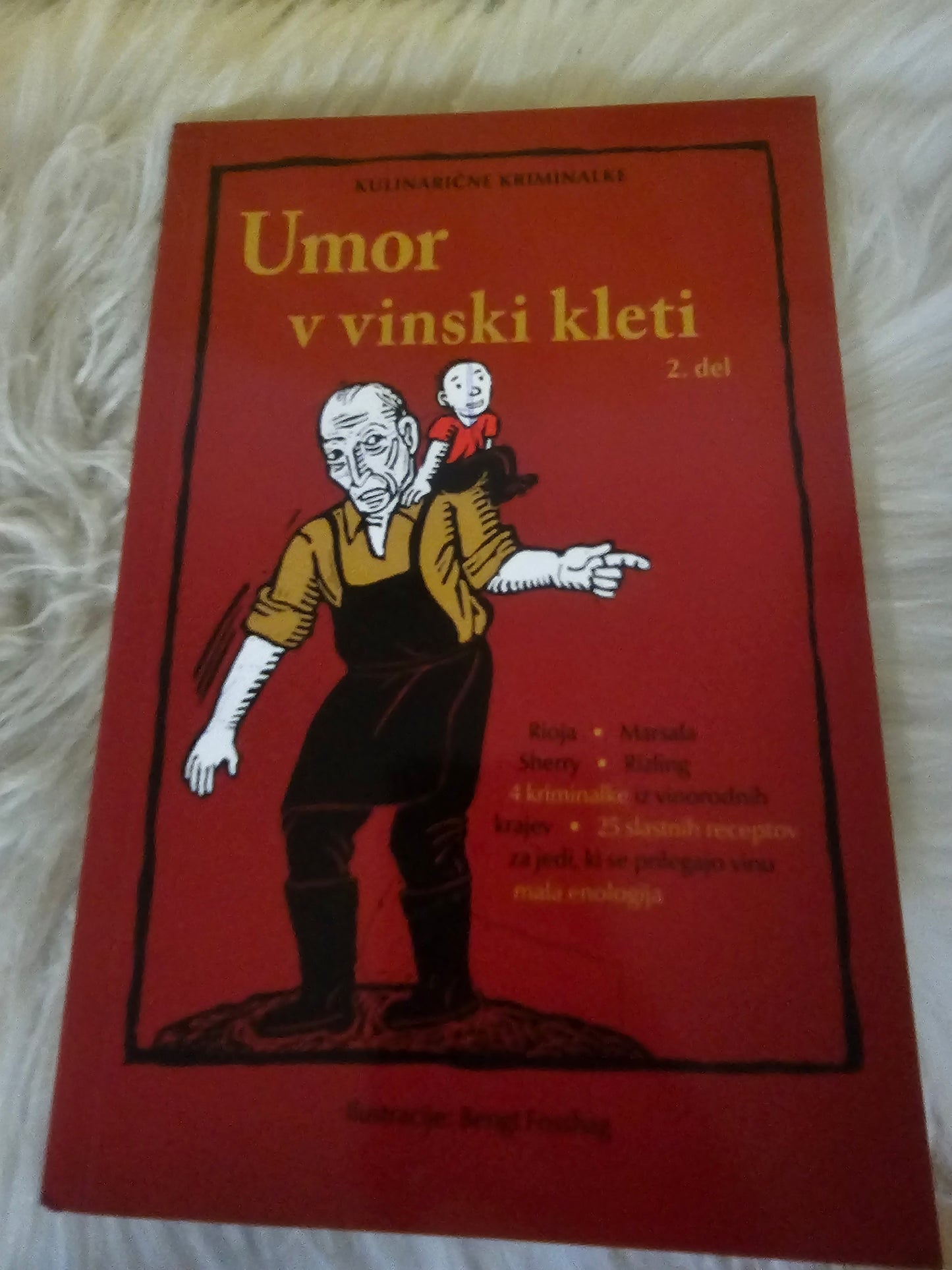 Umor v vinski kleti 1,2, Umor med lososom in bleščico  Arkadija