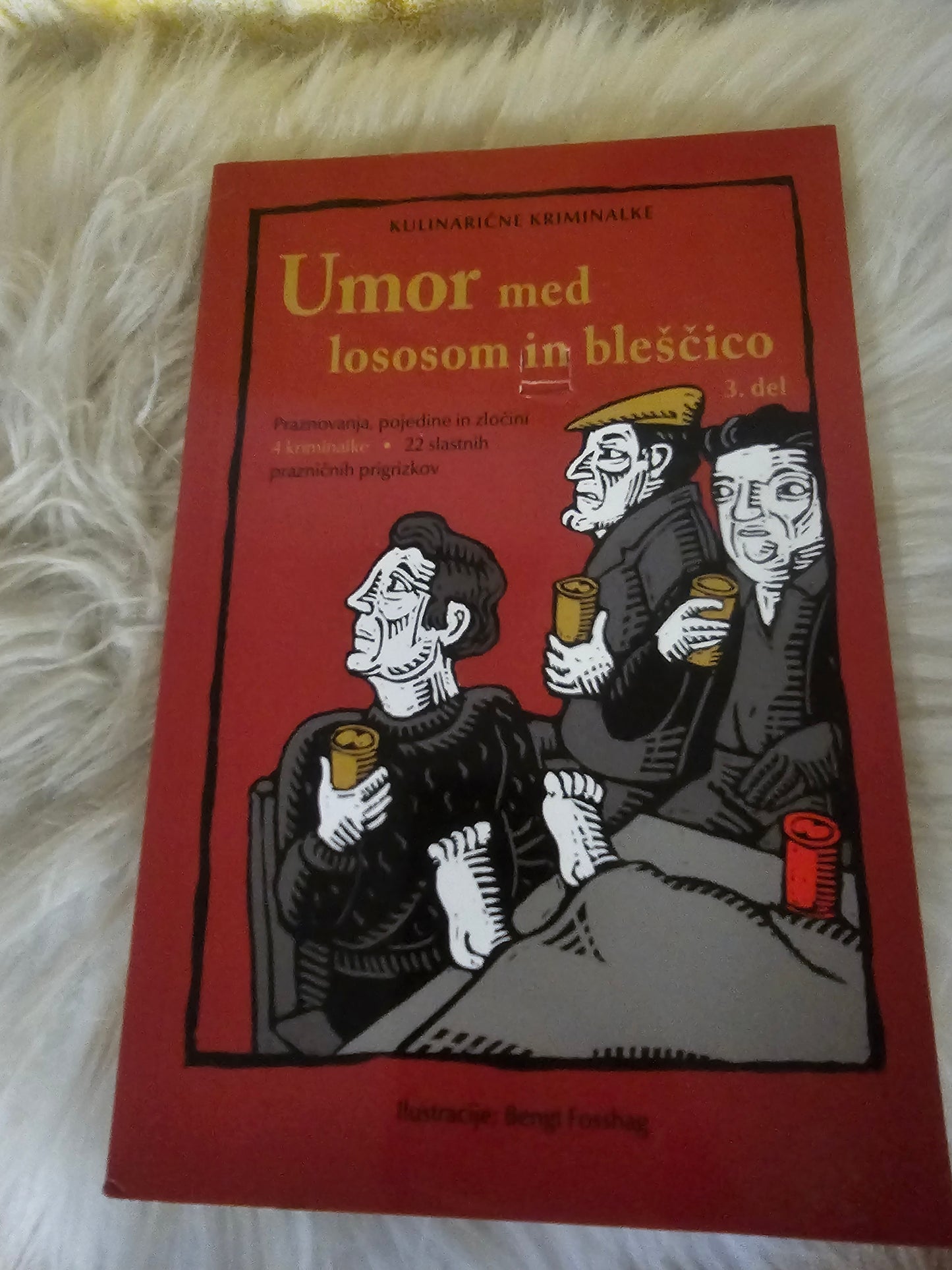 Umor v vinski kleti 1,2, Umor med lososom in bleščico  Arkadija