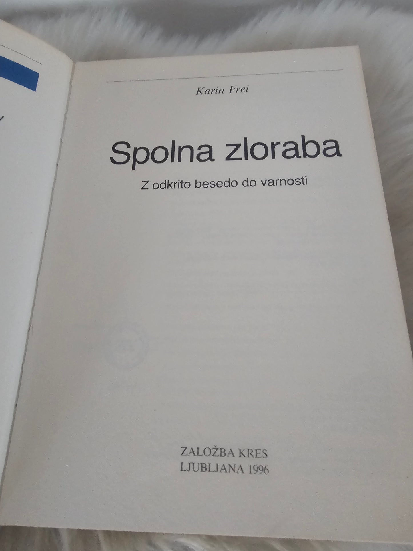 Spolna zloraba Karin Frei
