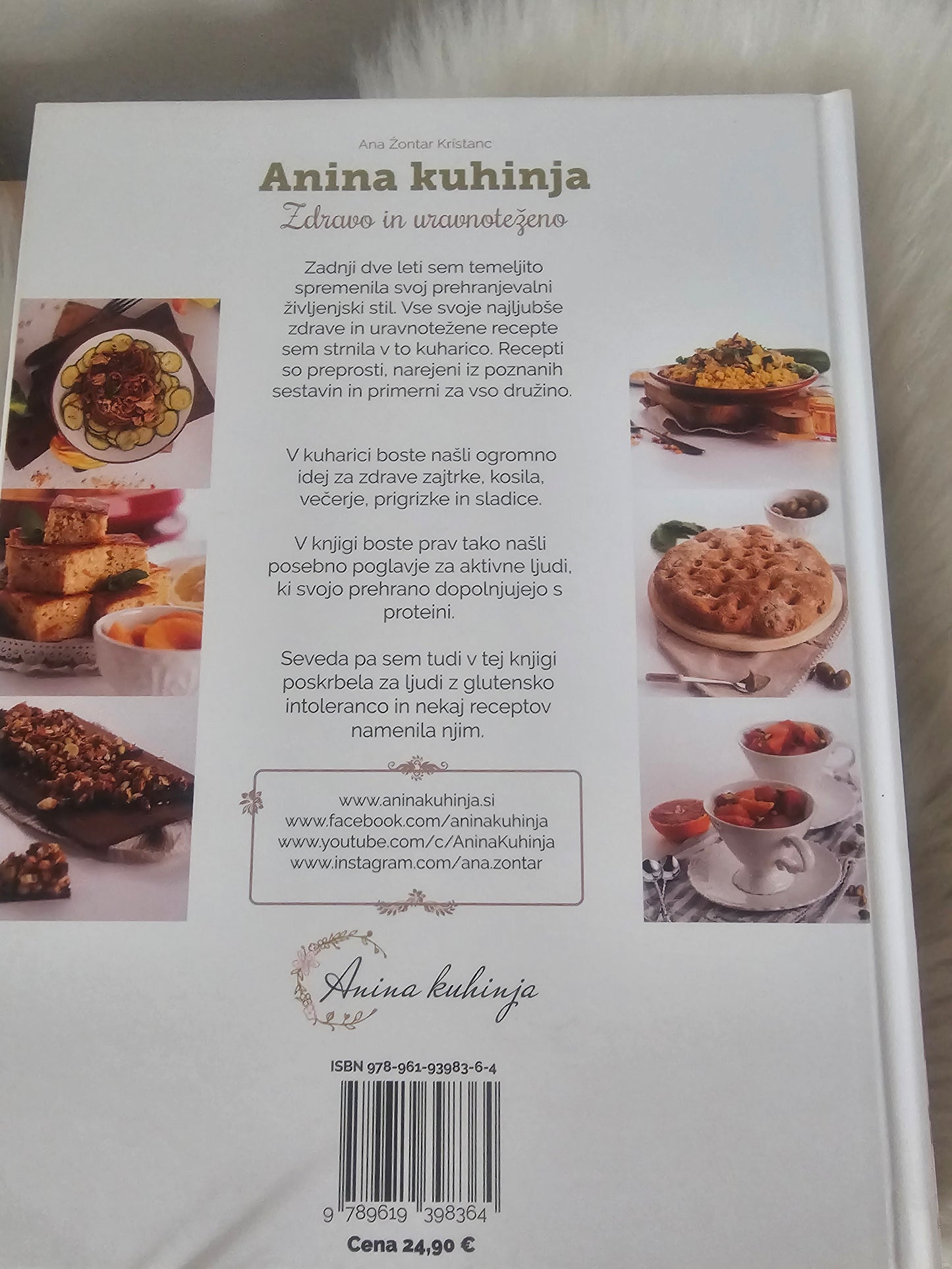 Anina kuhinja, Zdravo in uravnoteženo Ana Žontar Kristanc